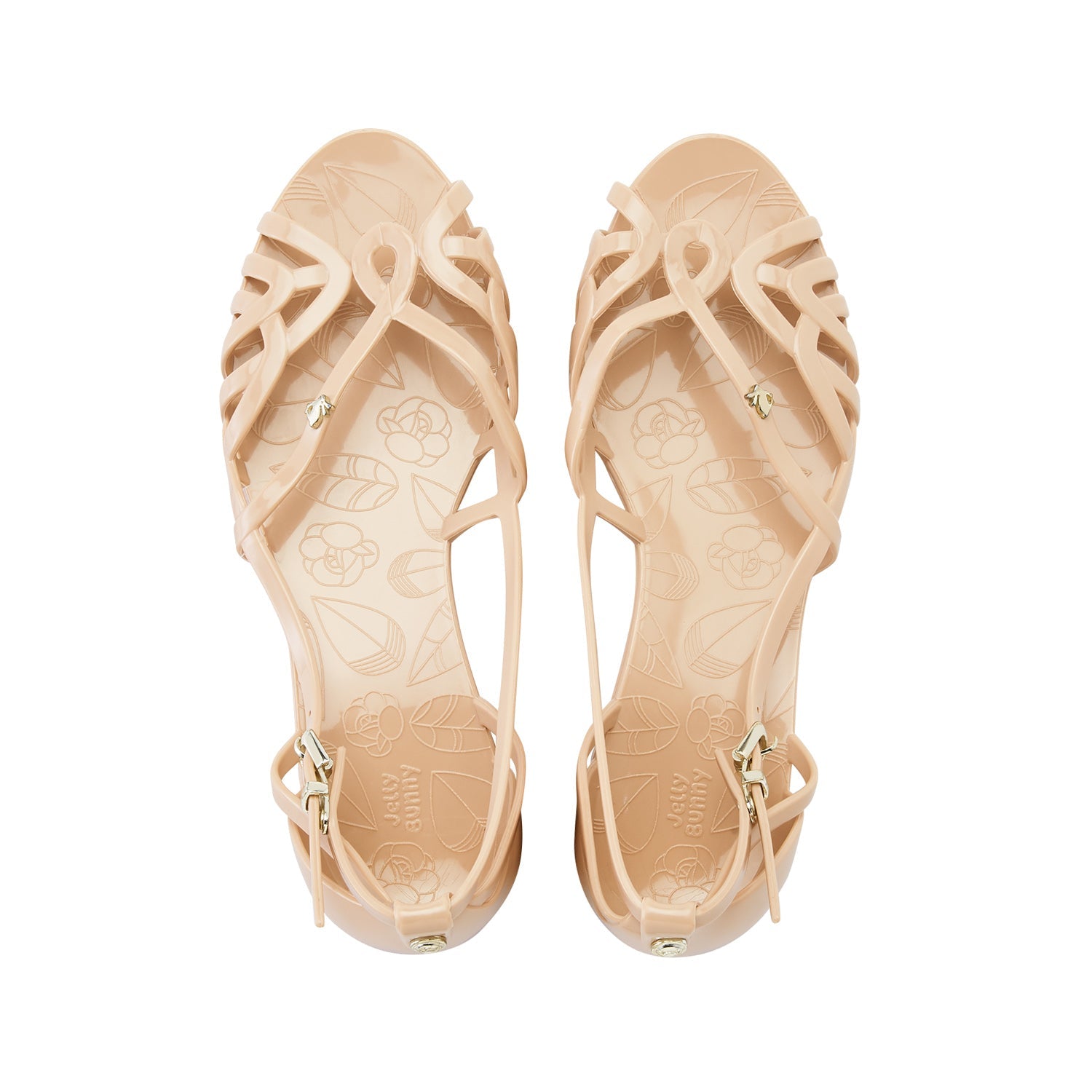 Amelie All the Way Flat Slingbacks Dark Beige