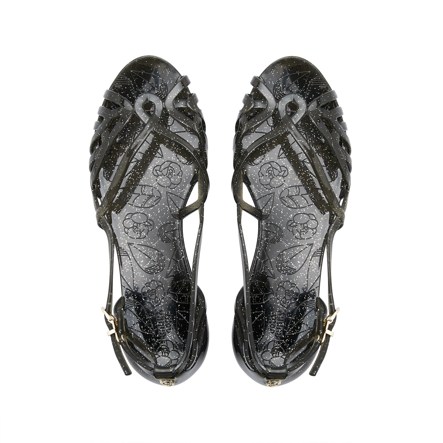 Amelie All the Way Flat Slingbacks Black