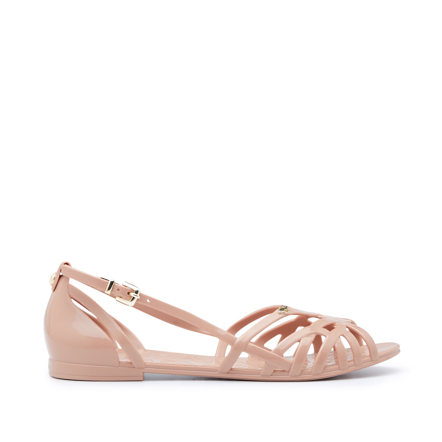 Amelie All the Way Flat Slingbacks Brown