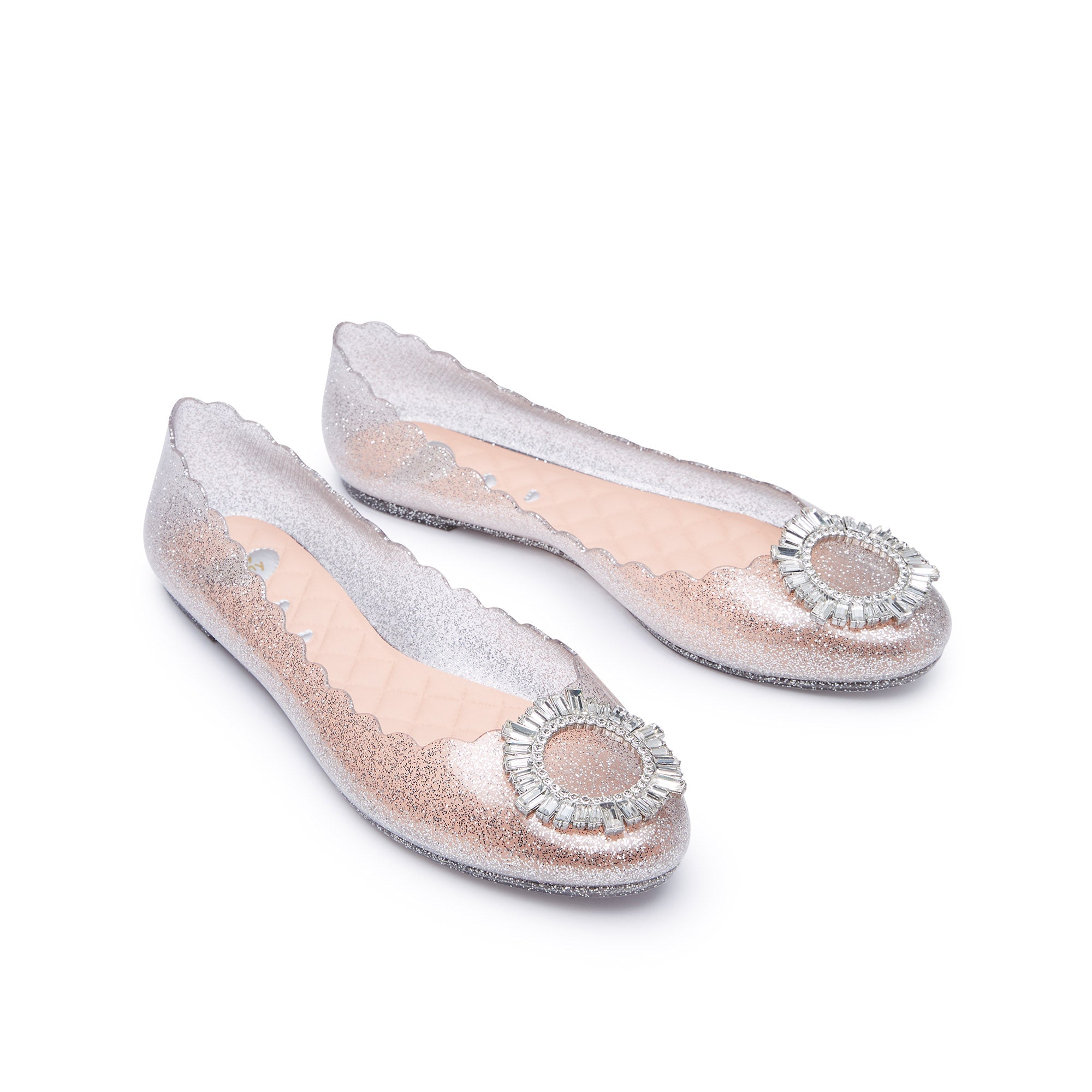 Sophie Alix Flat Ballerinas Silver
