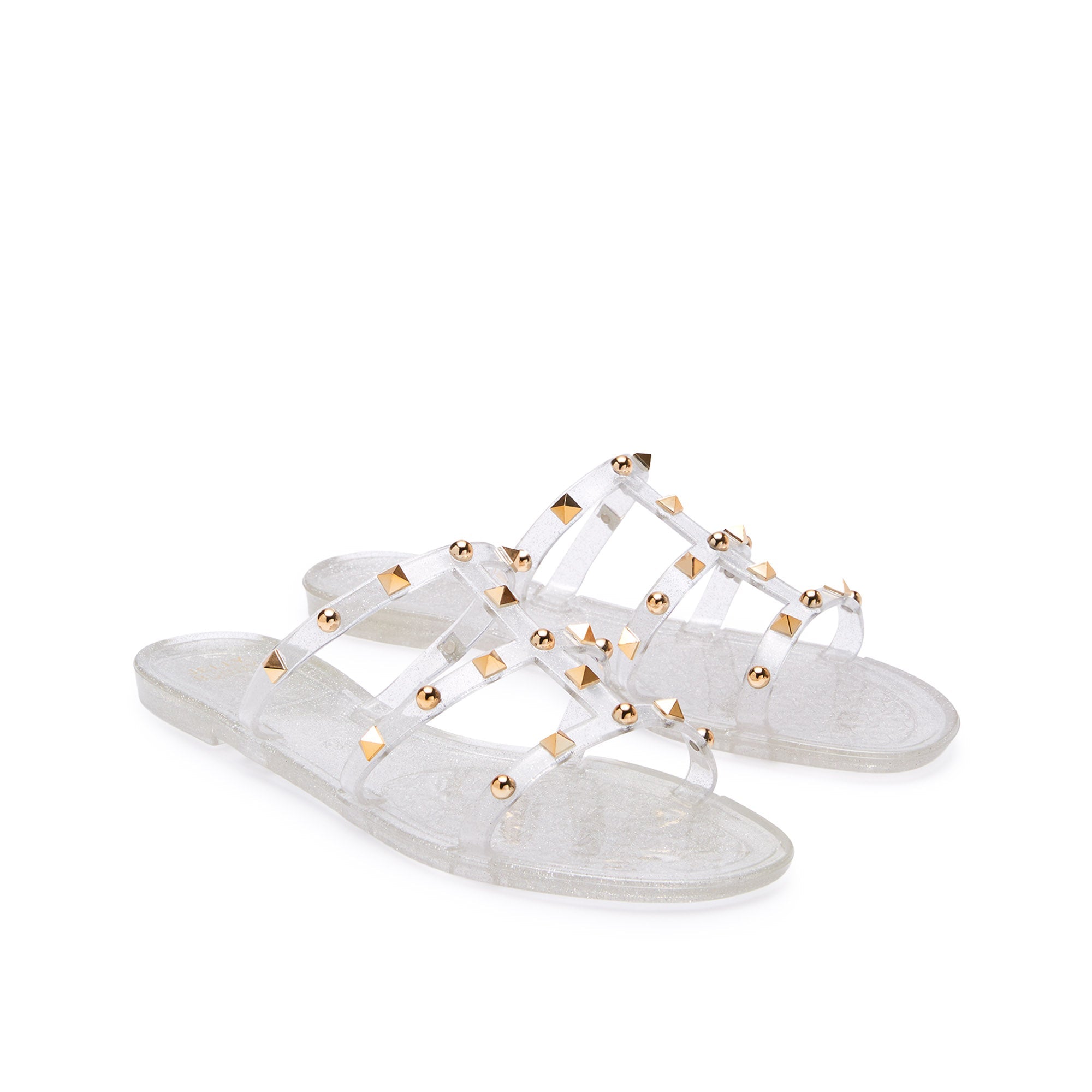 Tres Flat Sandals Glitter Multi 2