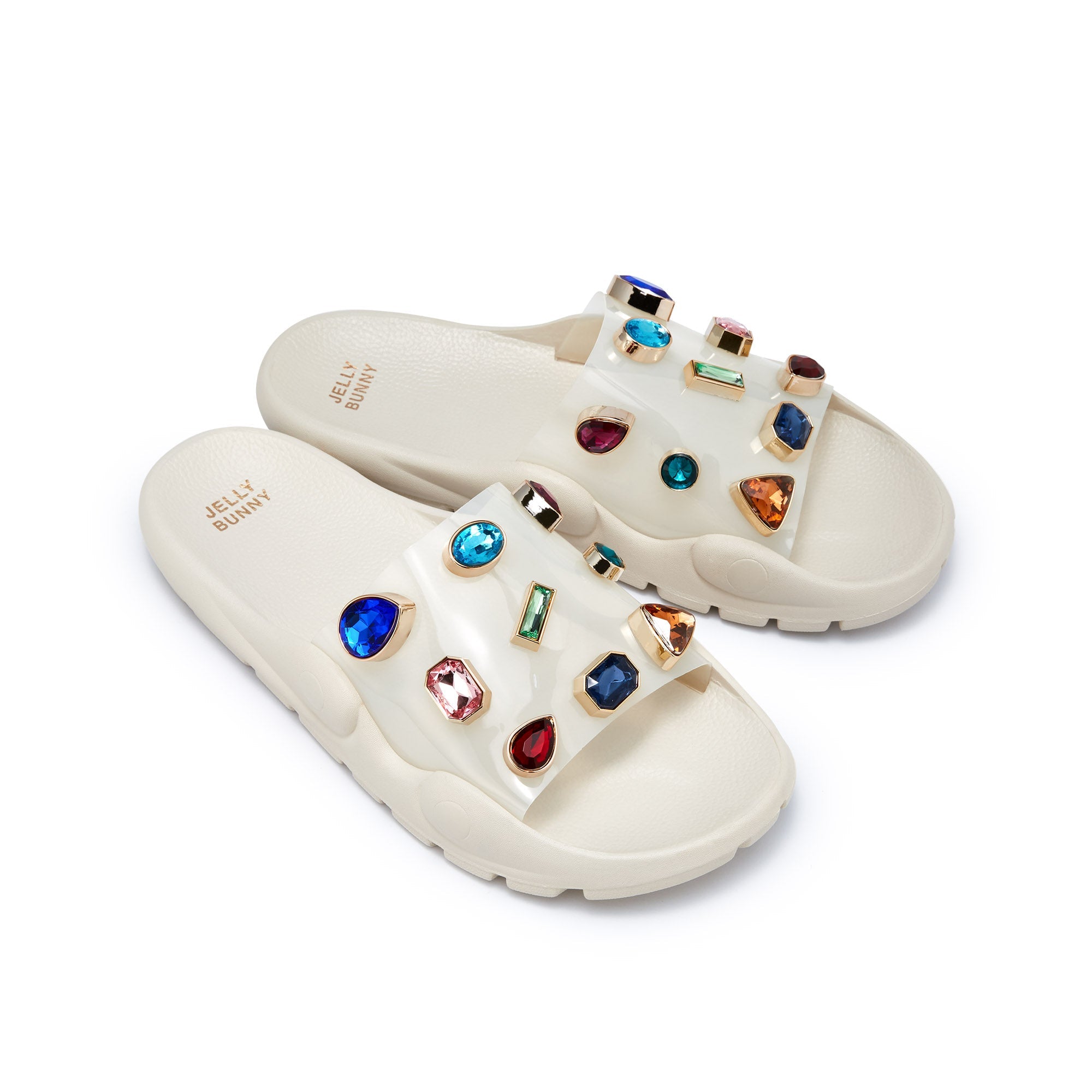 Praveena Flat Sandals Ivory