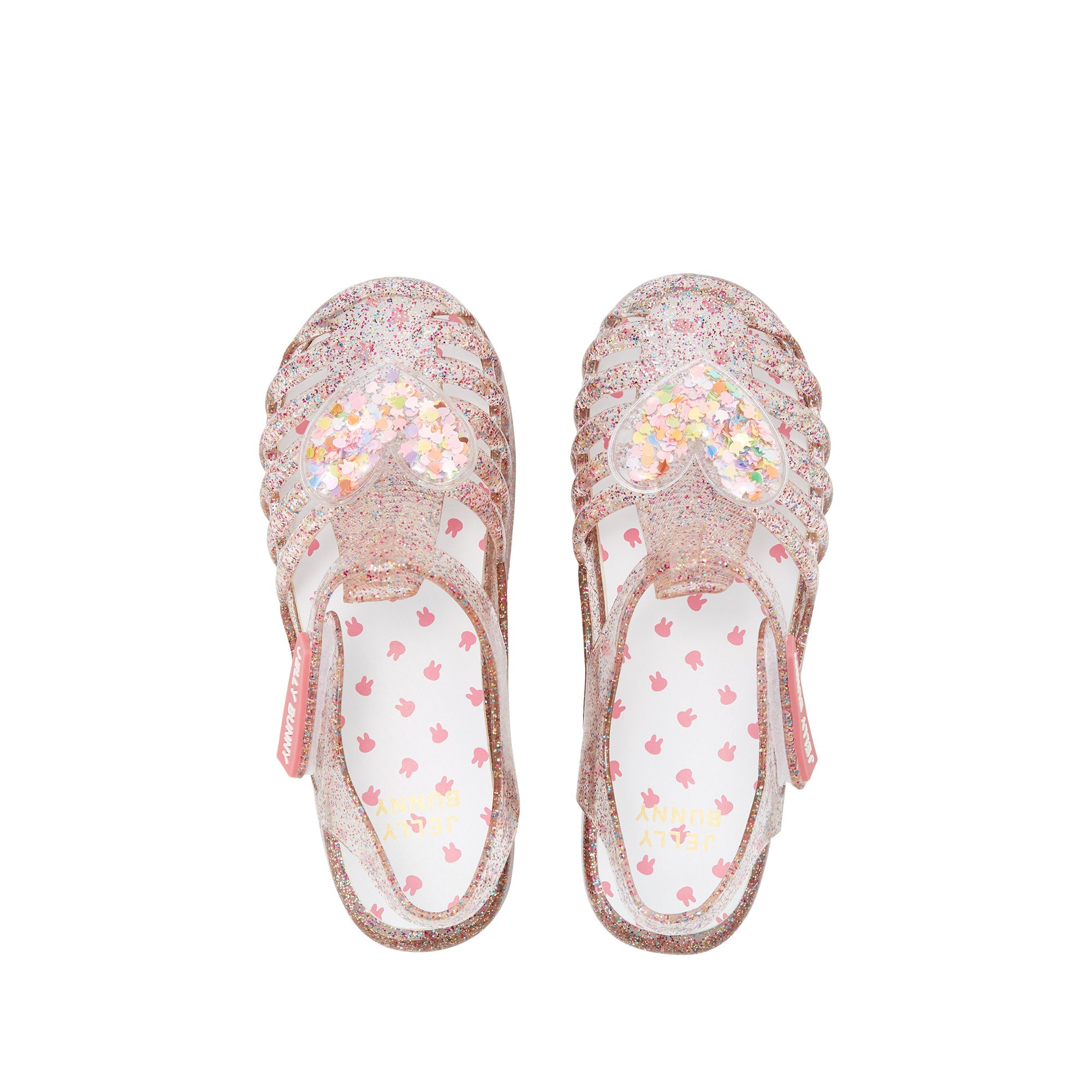 JB Heart Kids Flat Slingbacks For Girls Pink