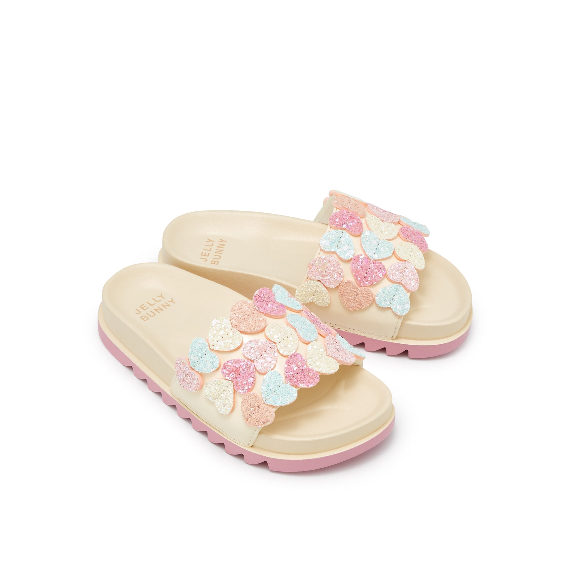 Mini Vesta Flat Sandals Cream