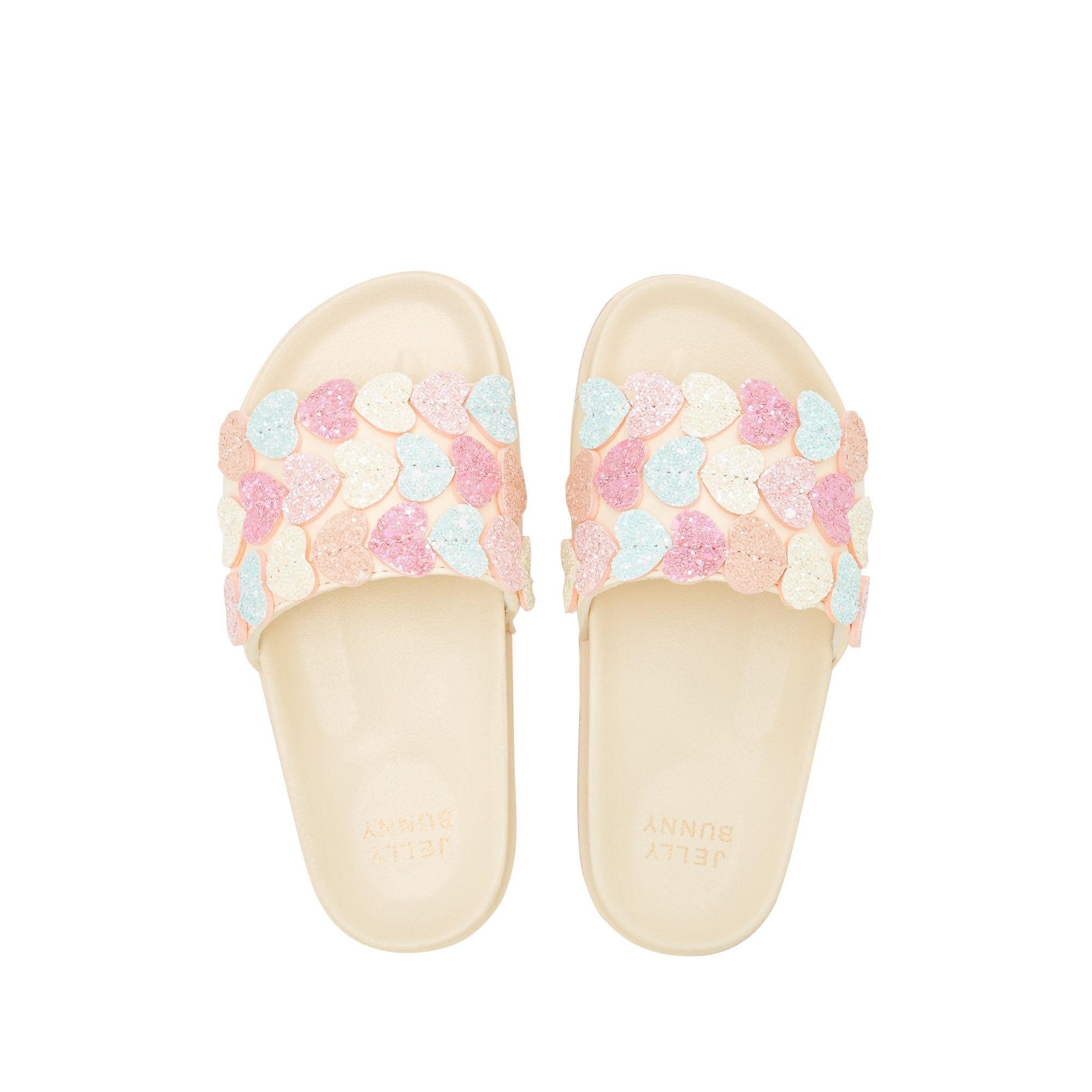 Mini Vesta Flat Sandals Cream