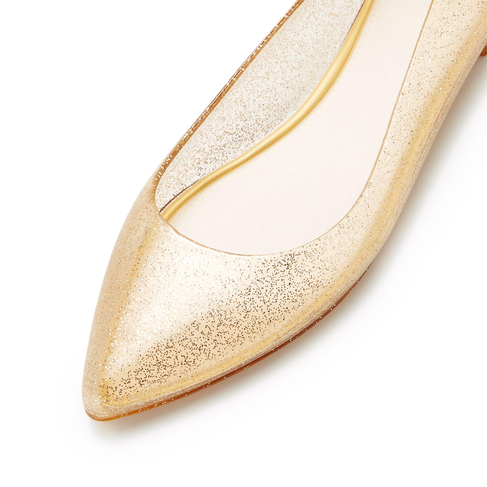 Prim 1 Flat Ballerinas Glitter Pink