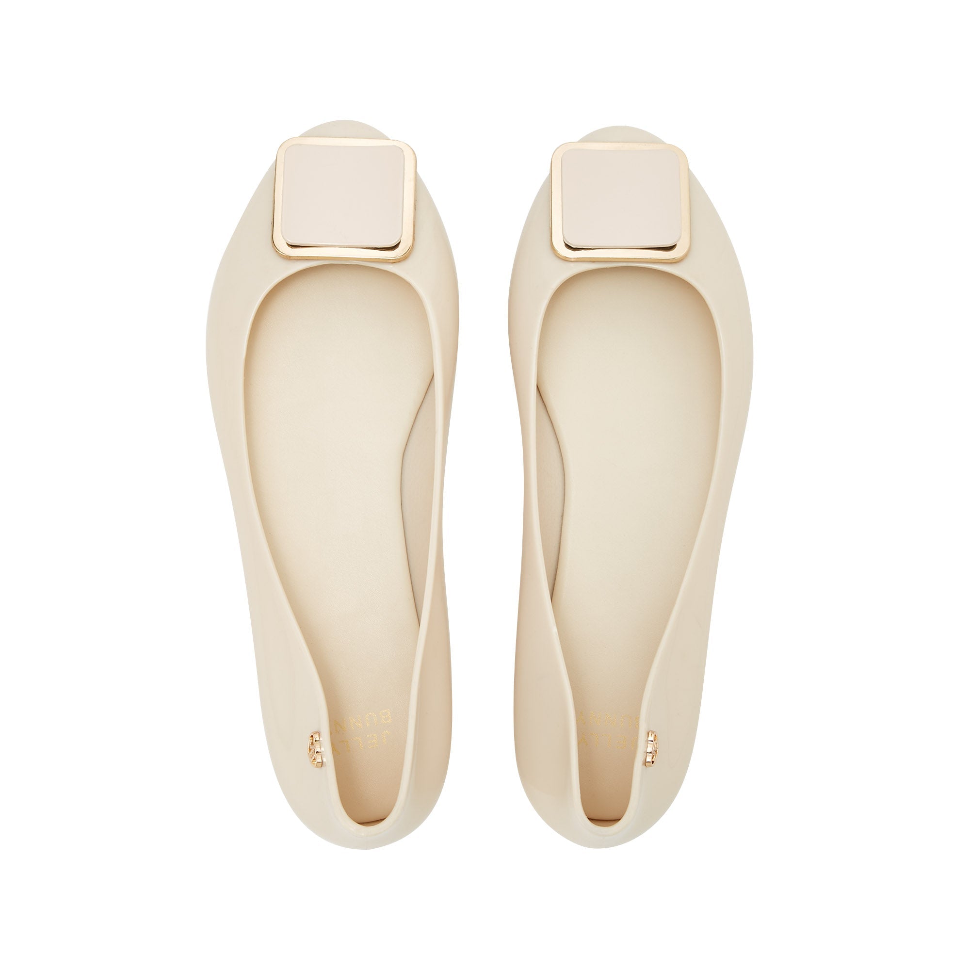 Ingrid Flats Shoes Ivory