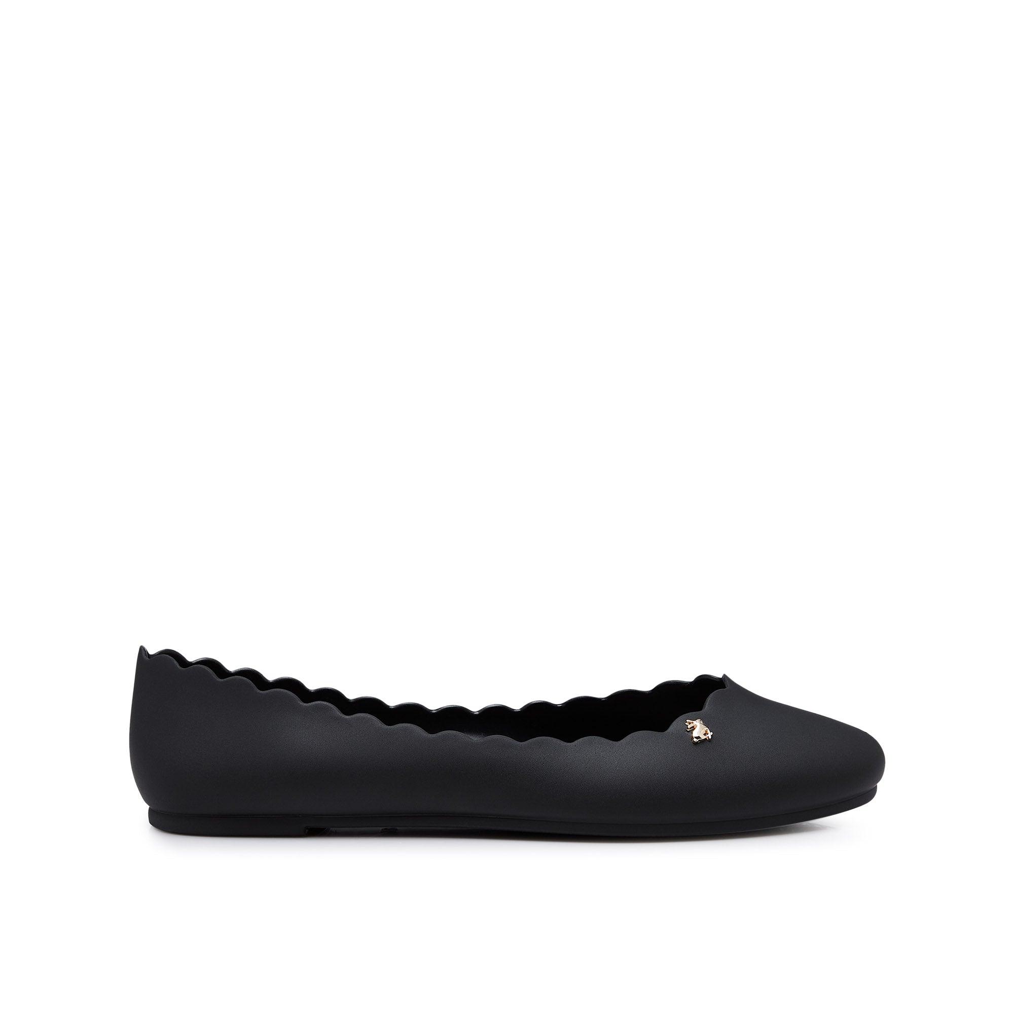 Sophie All The Way Matt Flat Ballerinas Black