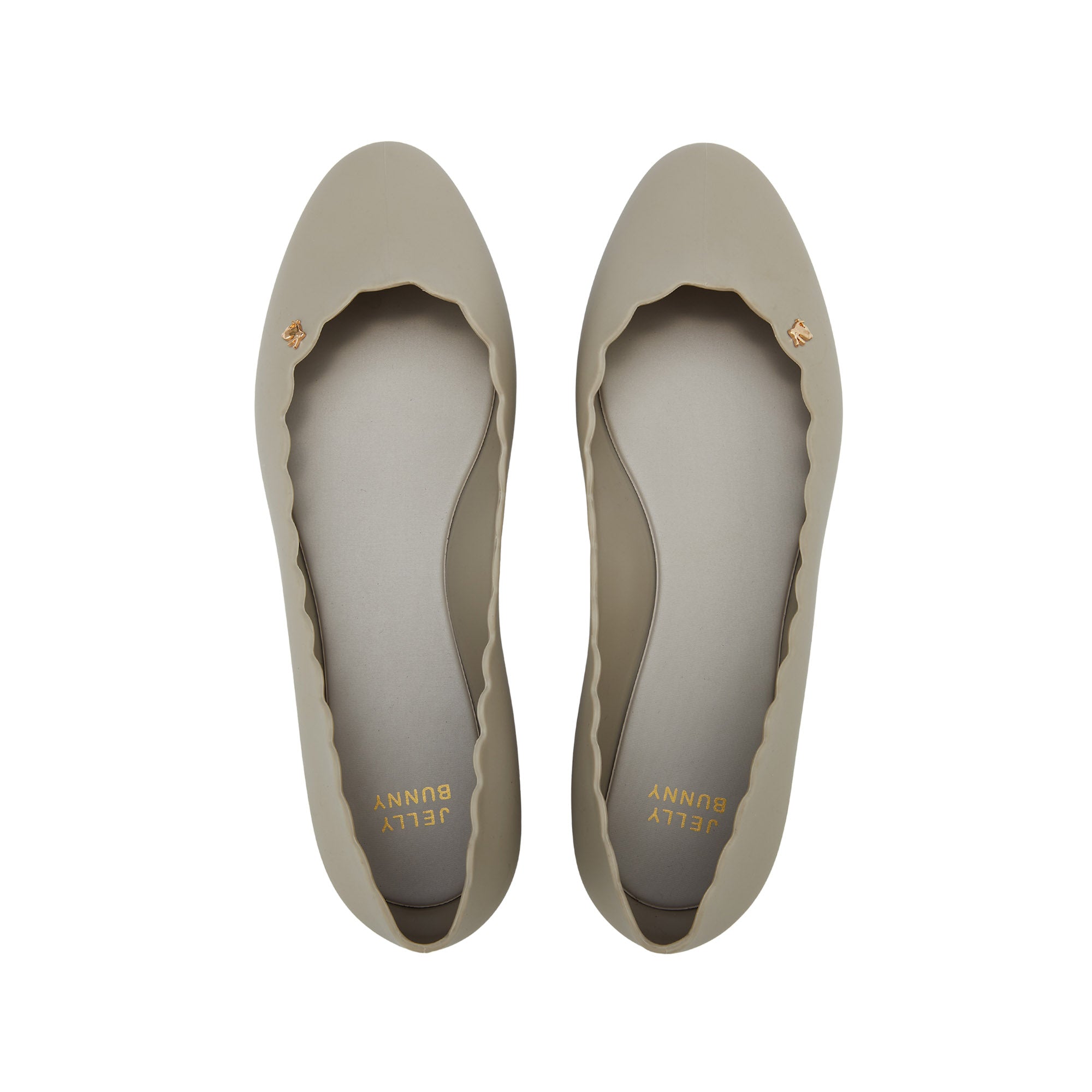 Sophie All The Way Matt Flat Ballerinas Grey