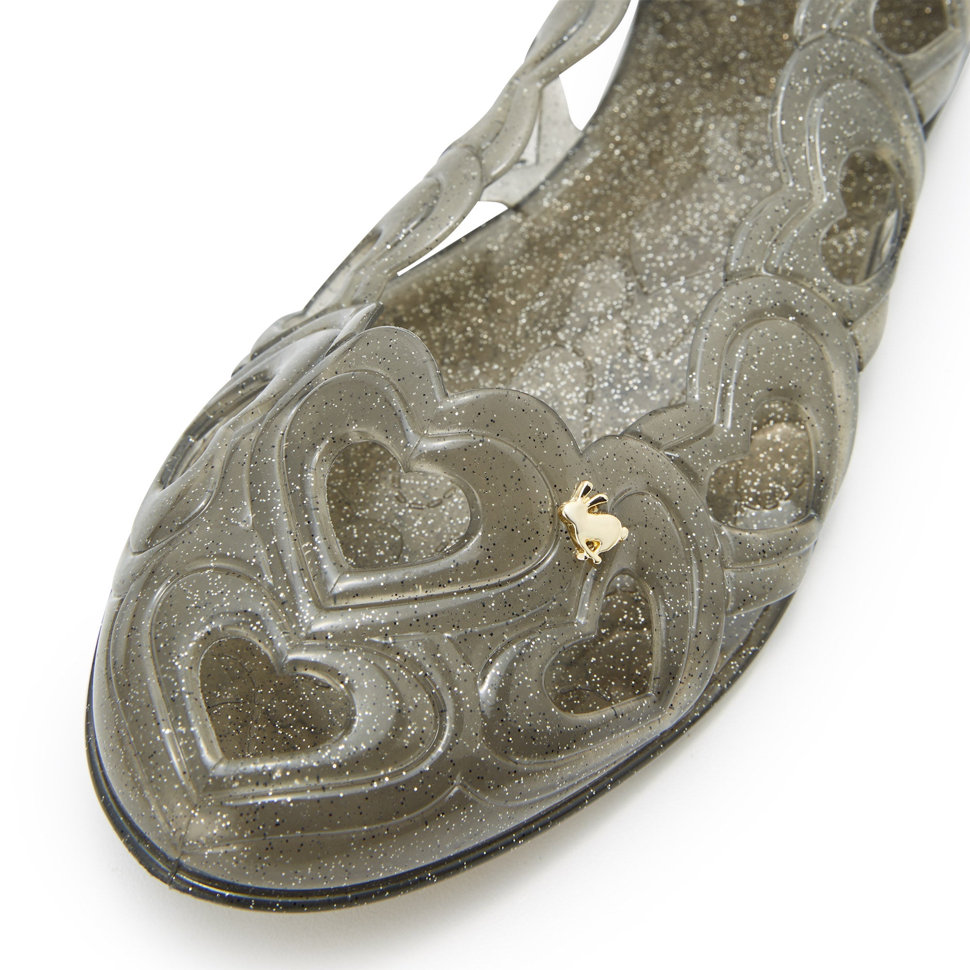 Bruna All The Way Ballerina Shoes Glitter Black