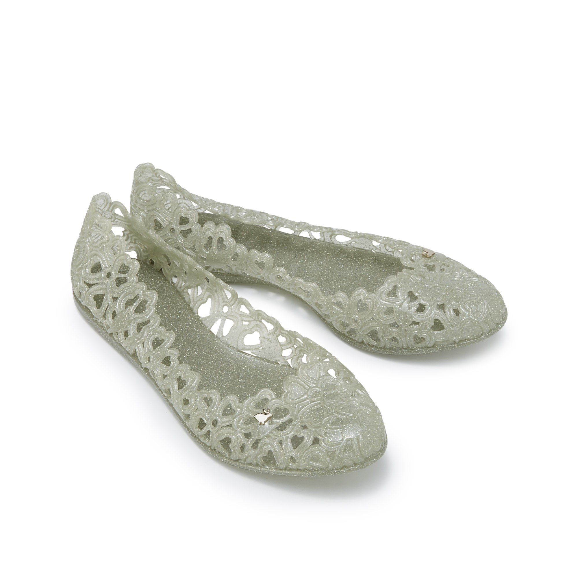 Amber All The Way Flat Ballerinas Glitter Multi 2