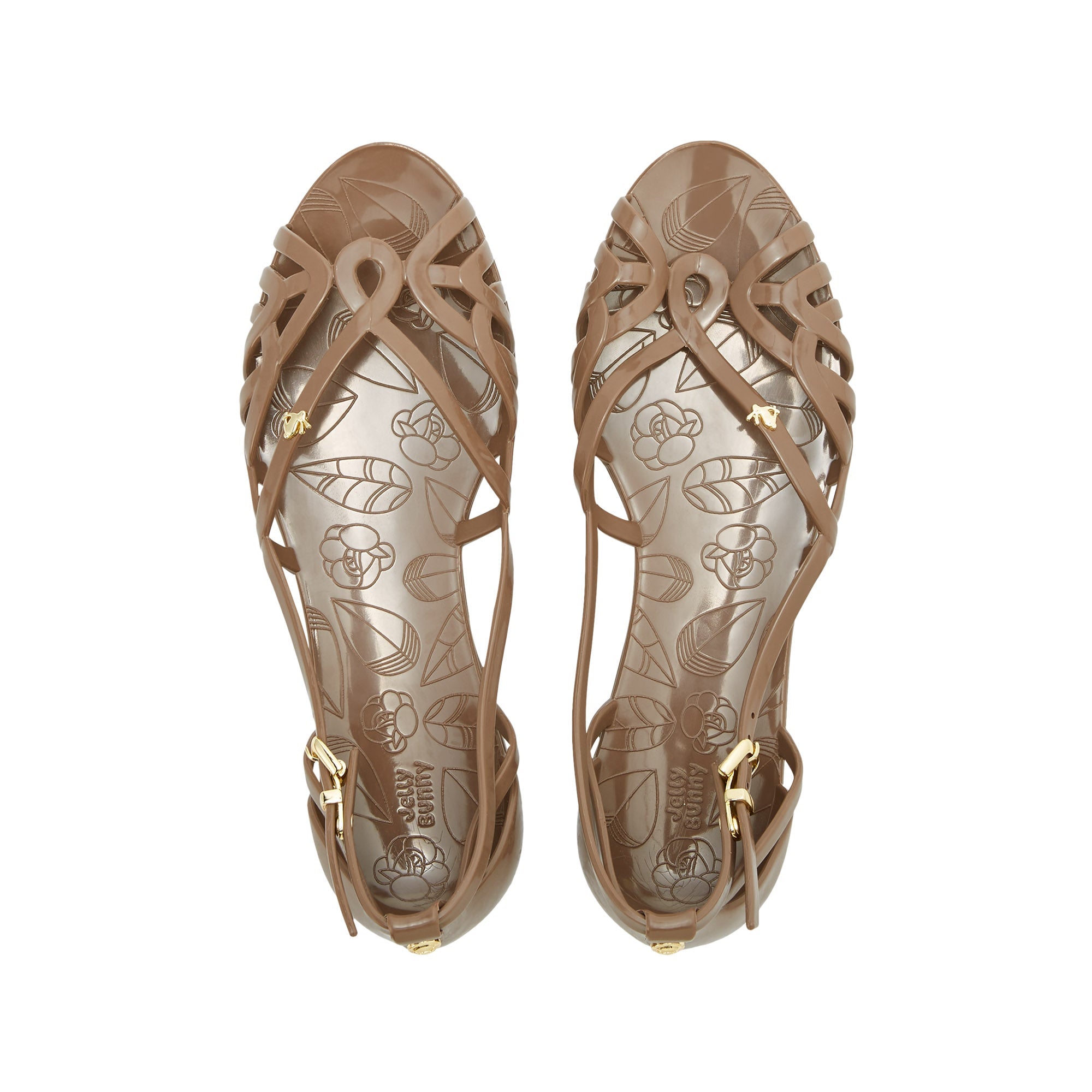 Amelie All The Way Flat Slingbacks Brown