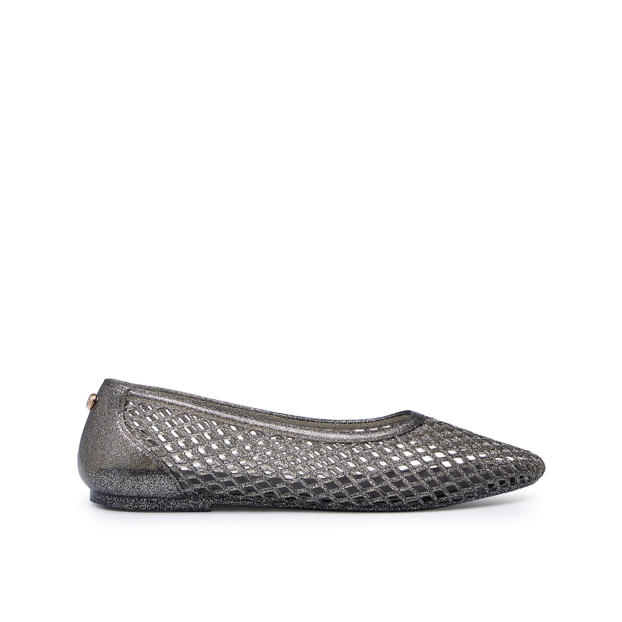 Melanie Flat Ballerinas Glitter Black