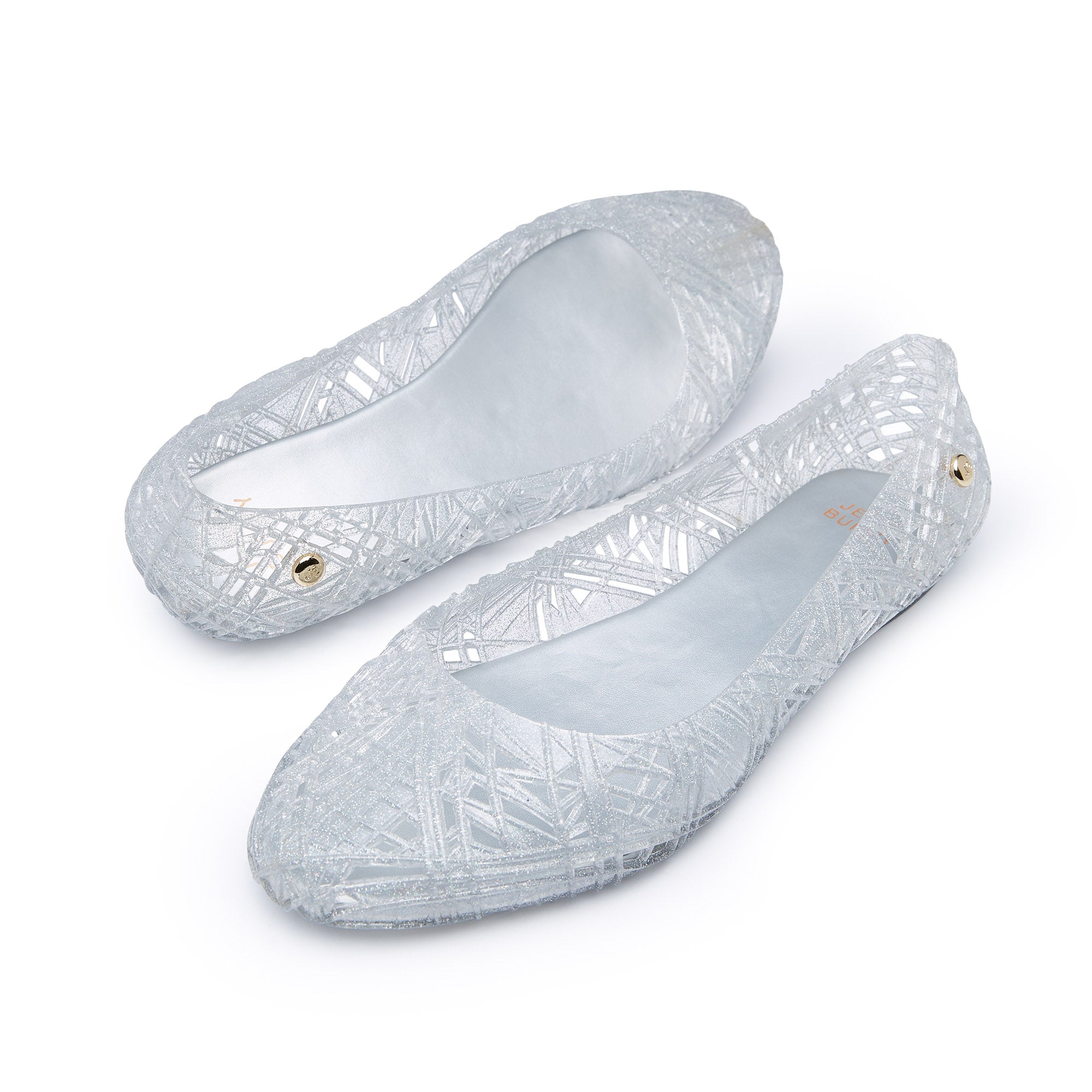 Morgana Glitter Flat Ballerinas Glitter Multi