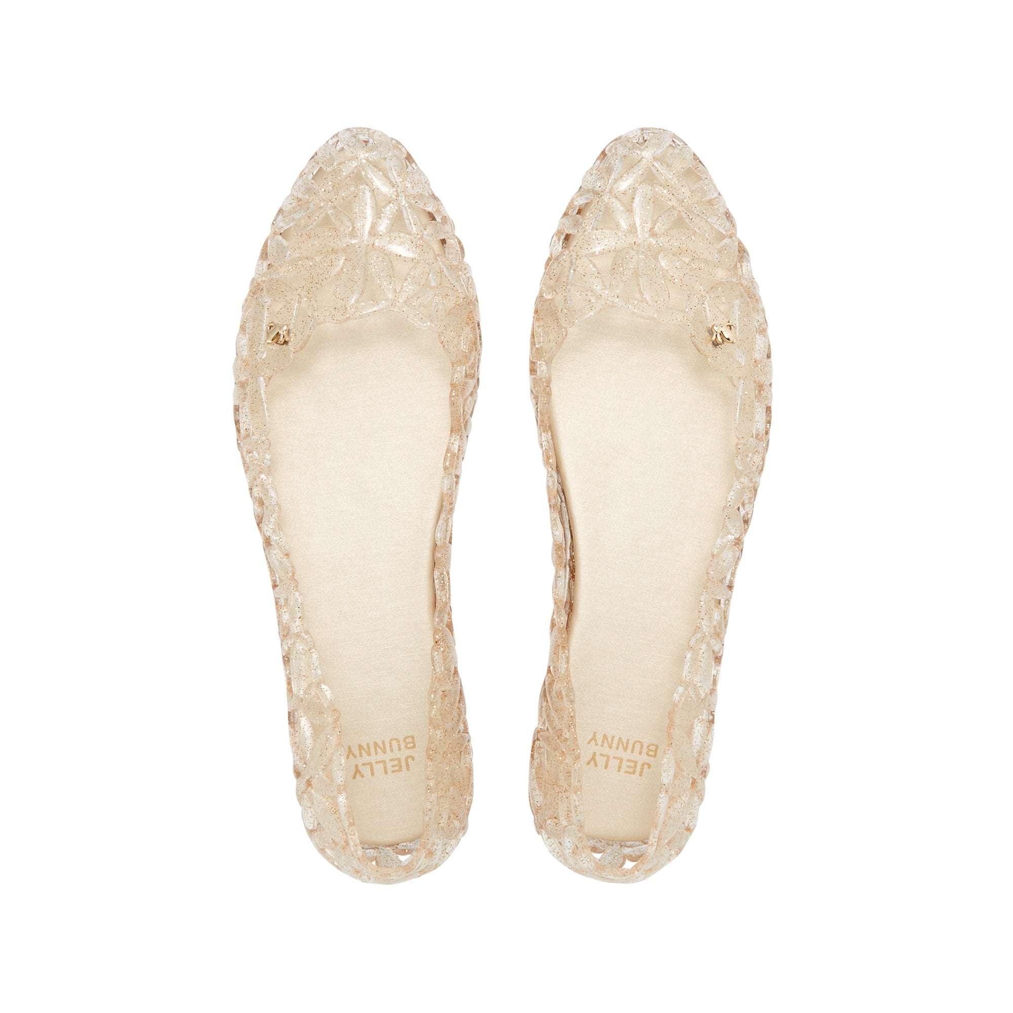 Morgana Glitter Flat Ballerinas Pink