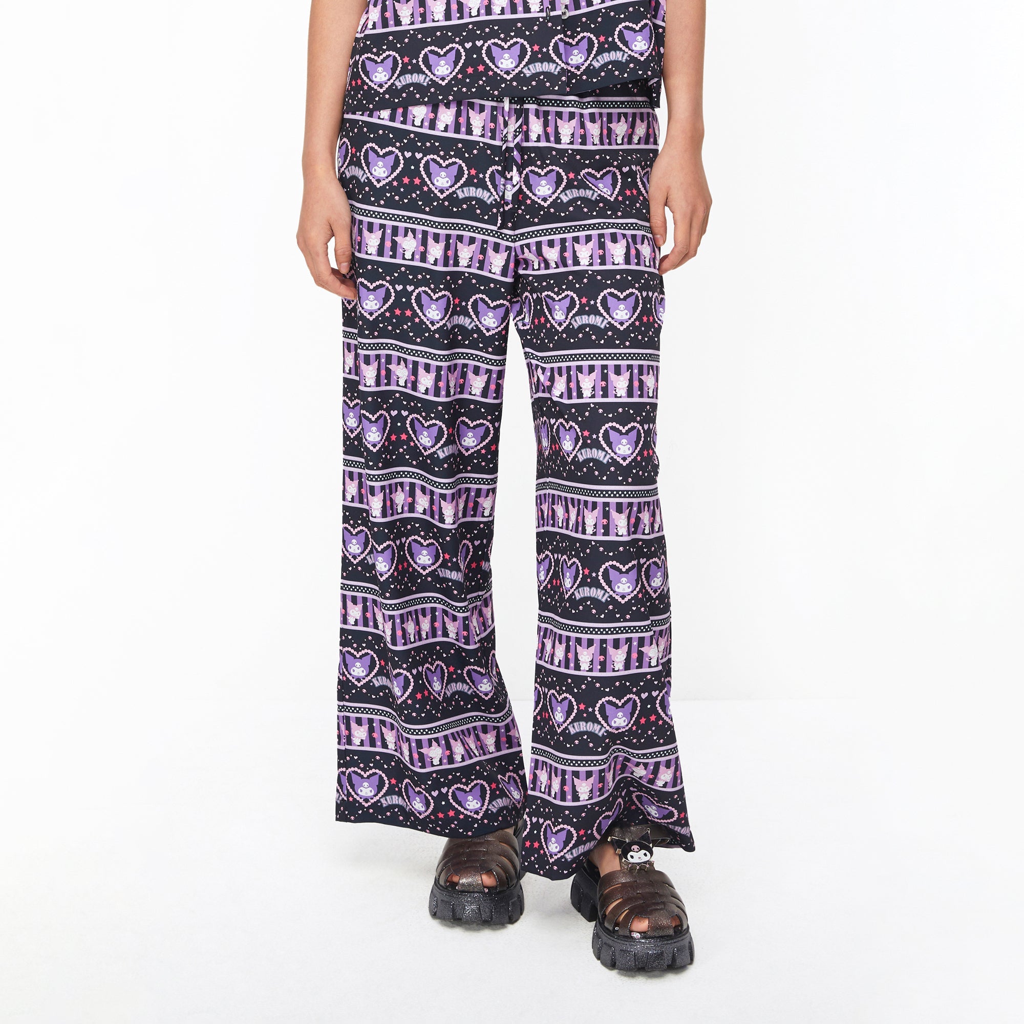 Kuromi Print Pants Multi Color