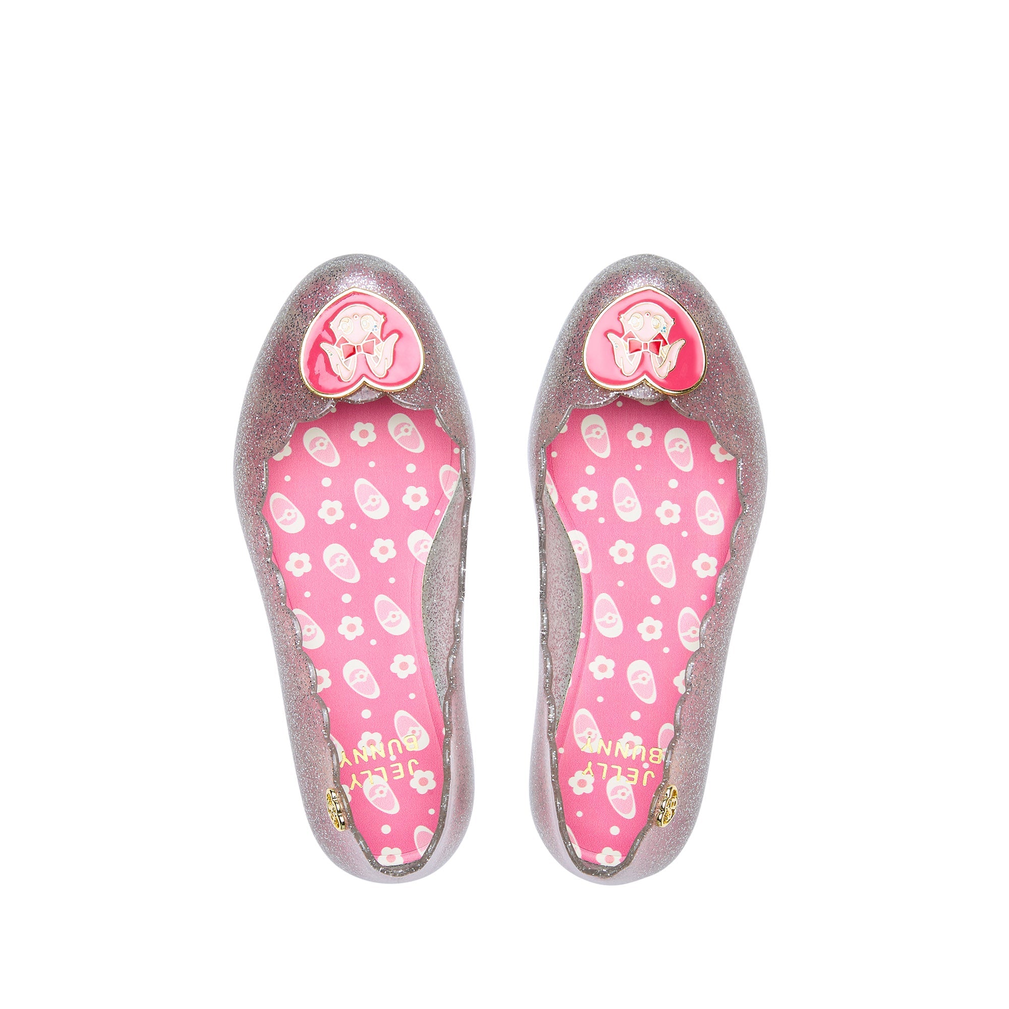 Mini Sophie Carly Ballerinas For Mini Girl Silver