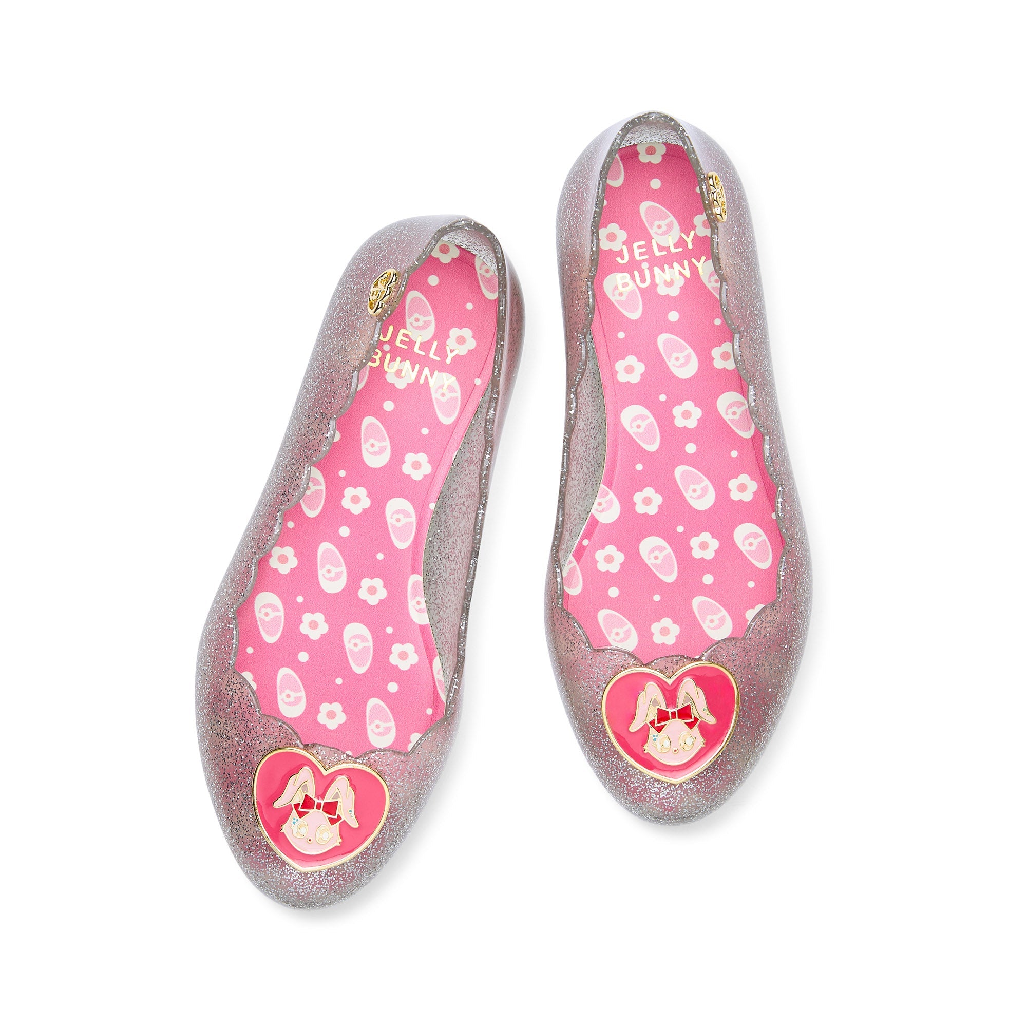 Mini Sophie Carly Ballerinas For Mini Girl Silver
