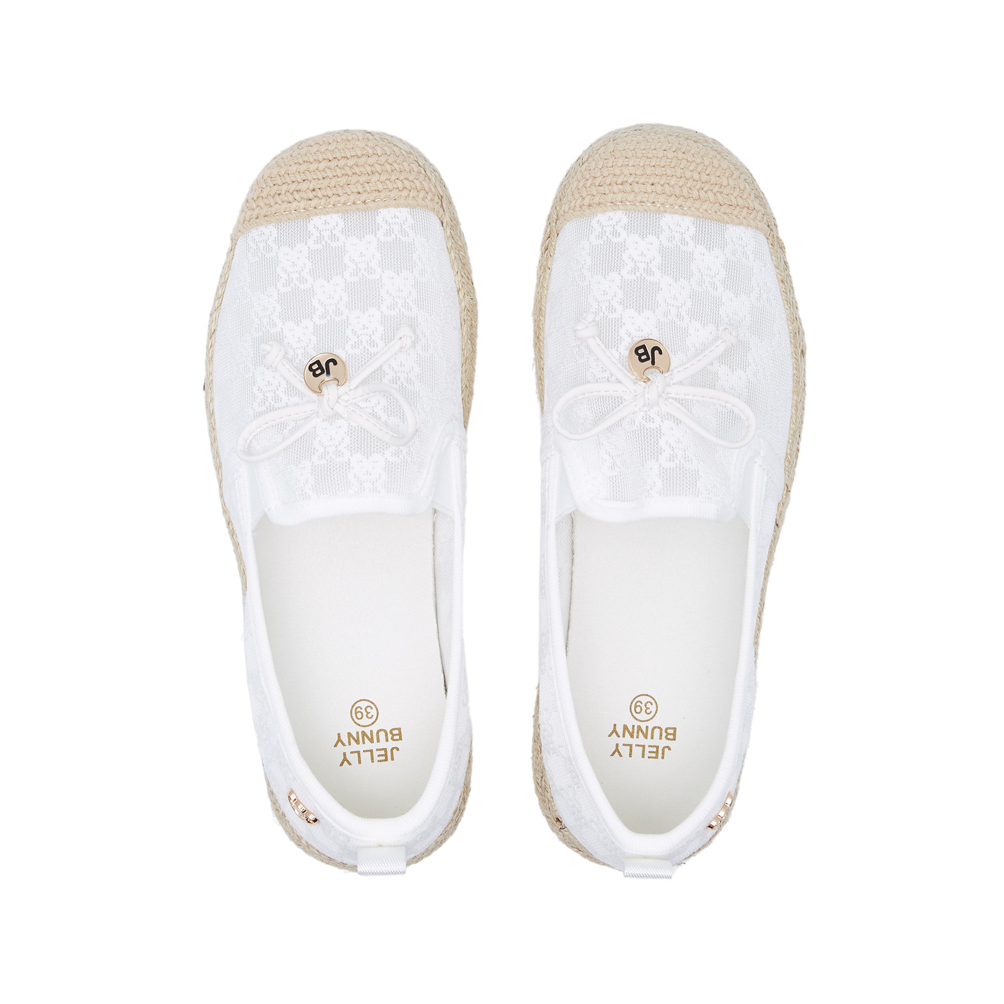 Bambi Gul Espradrile White
