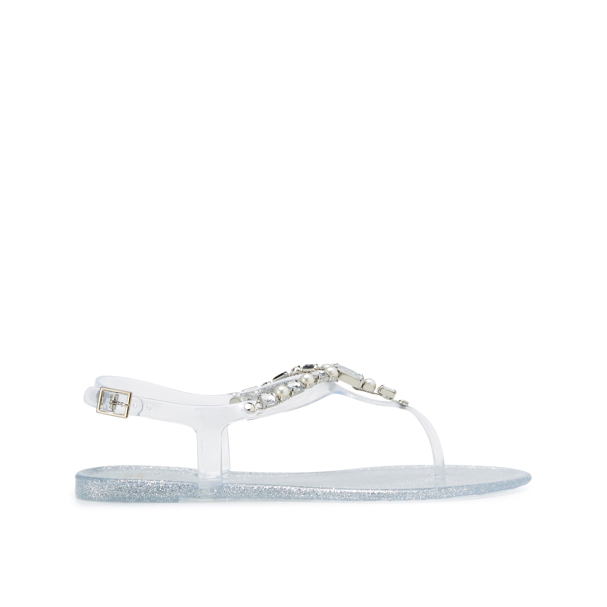 Vivian Richard Mille Sandals Silver