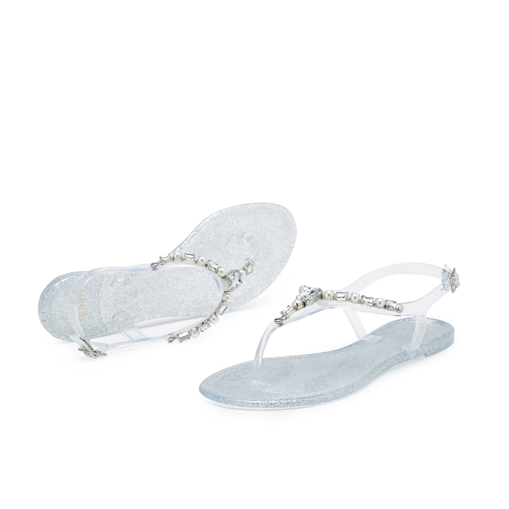 Vivian Richard Mille Sandals Silver