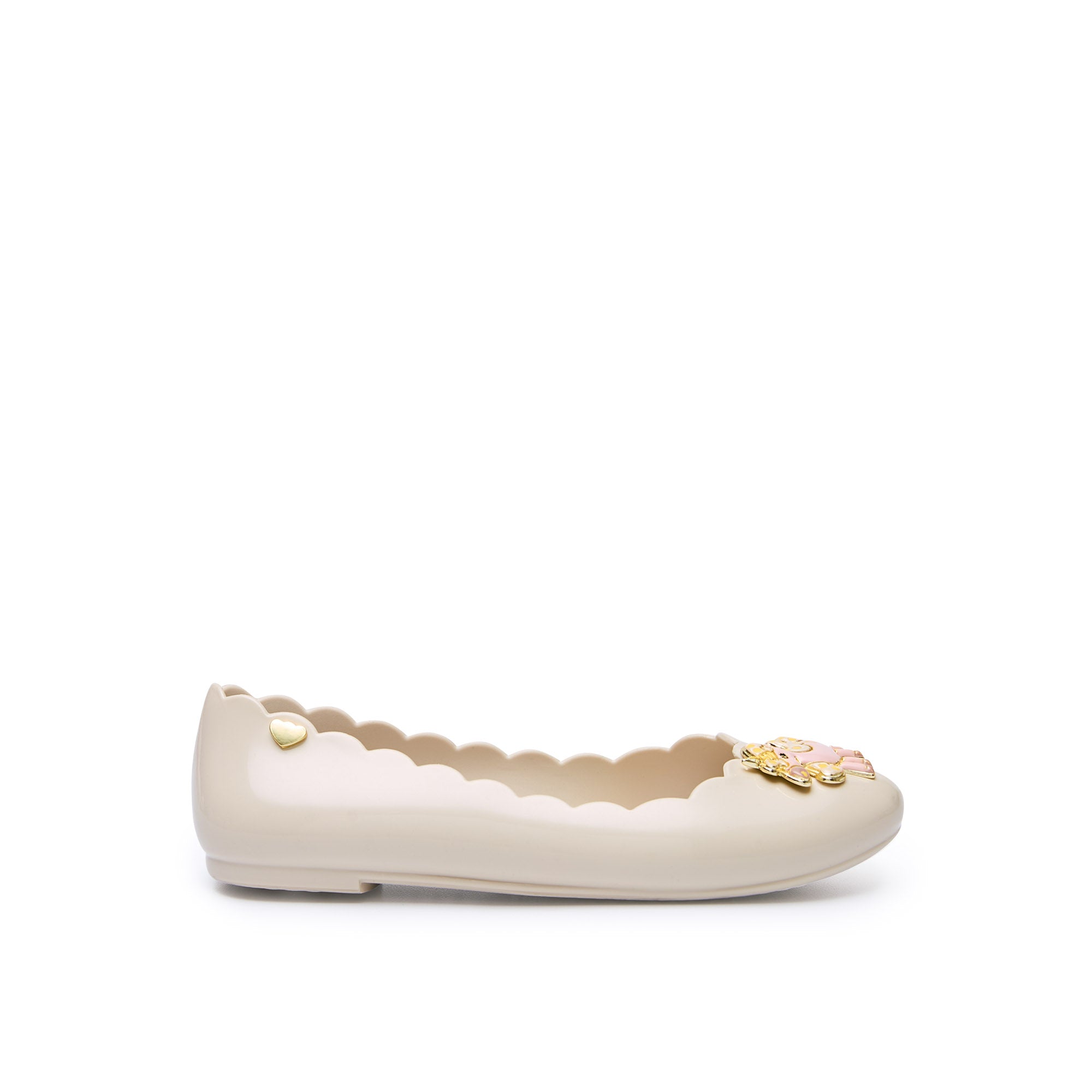 Mini Sophie Noor Flat Ballerinas For Girls Off-White
