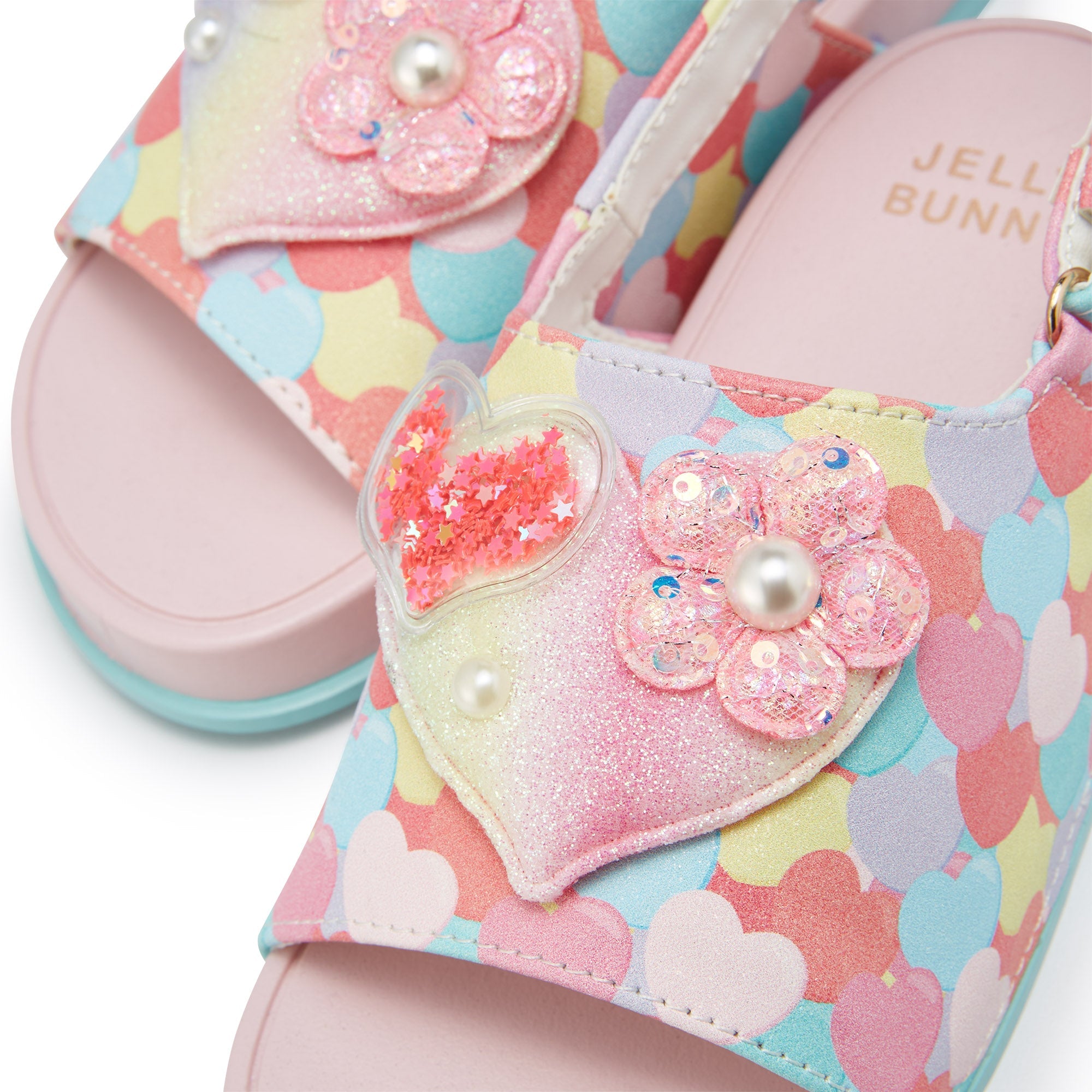 Mini Friendly Raina Flat Sandals For Girls Light Pink