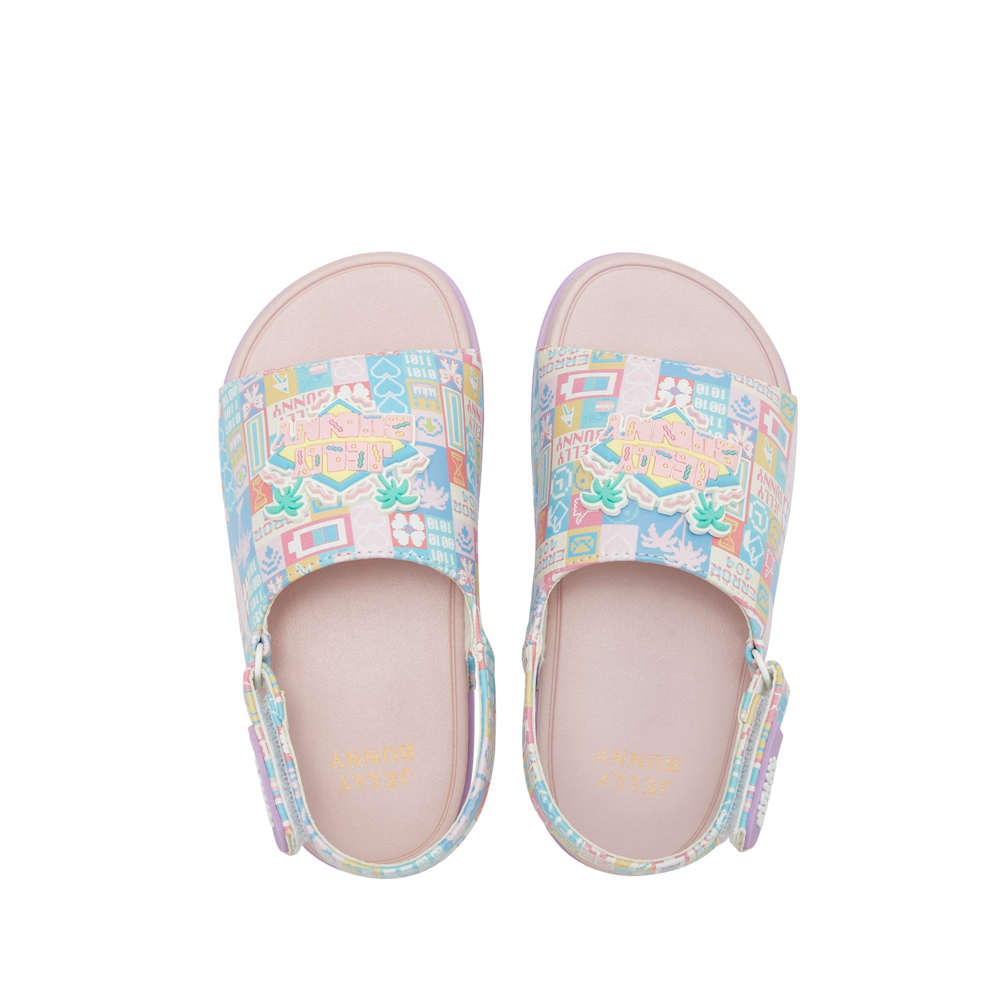 Mini Friendly Ramona Flat Sandals For Girls Light Pink