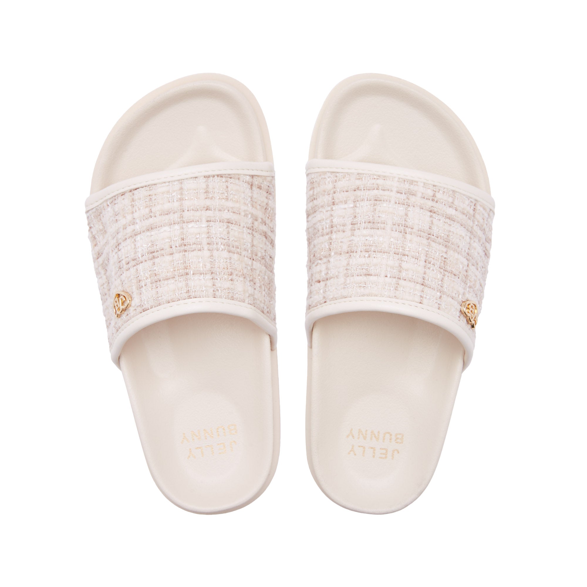 Mini Rudeus Flat Sandals For Girls Beige