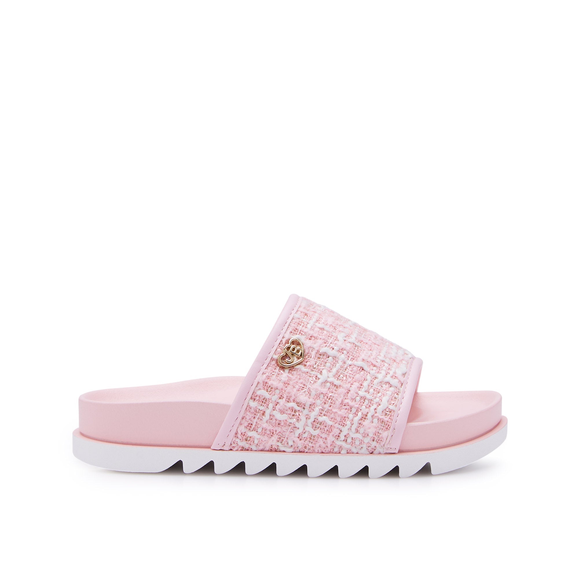 Mini Rudeus Flat Sandals For Girls Light Pink