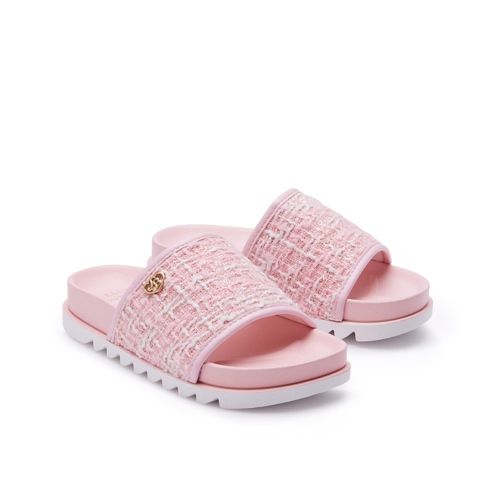 Mini Rudeus Flat Sandals For Girls Light Pink