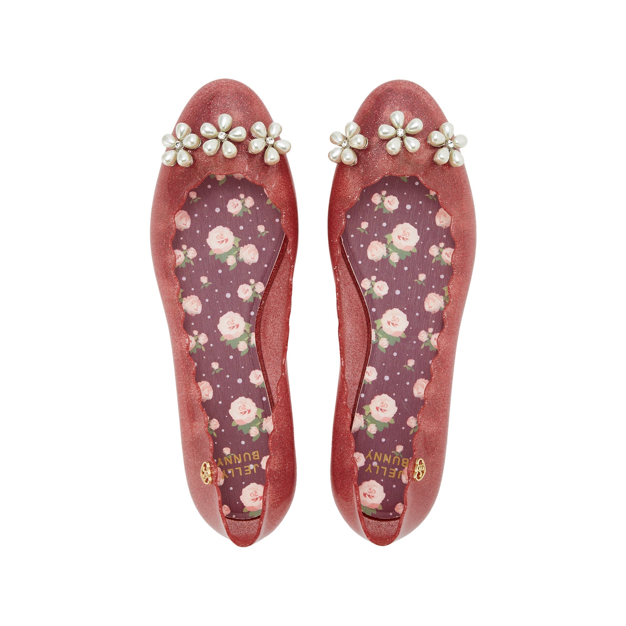 Sophie Mari Flat Ballerinas Pink
