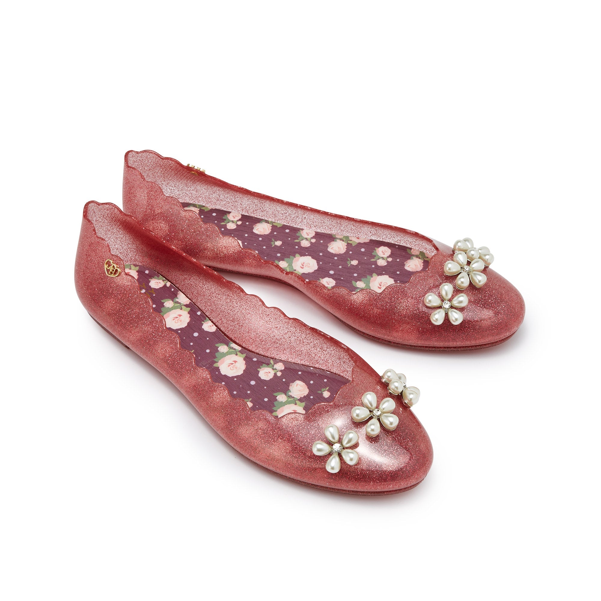 Sophie Mari Flat Ballerinas Pink