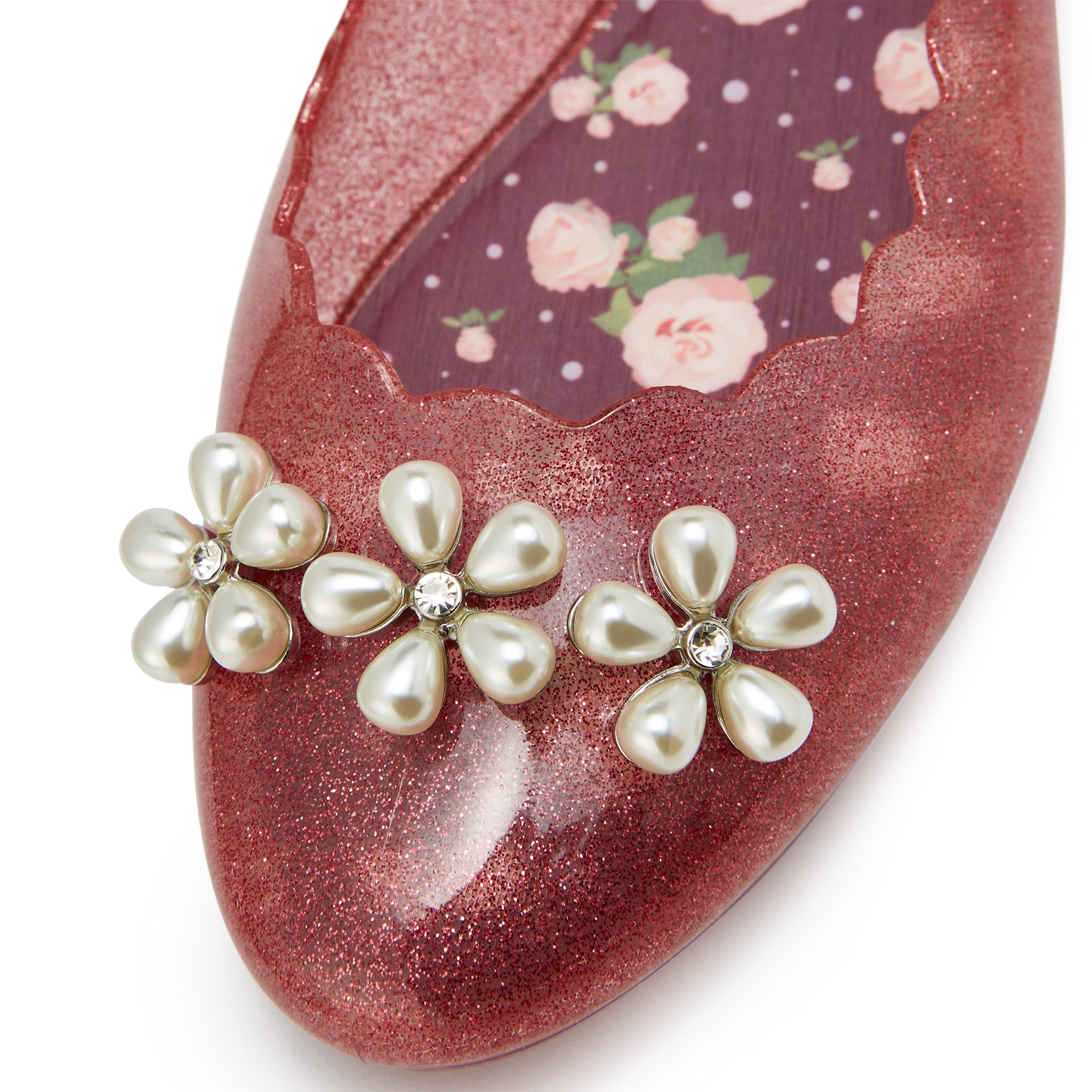 Sophie Mari Flat Ballerinas Pink