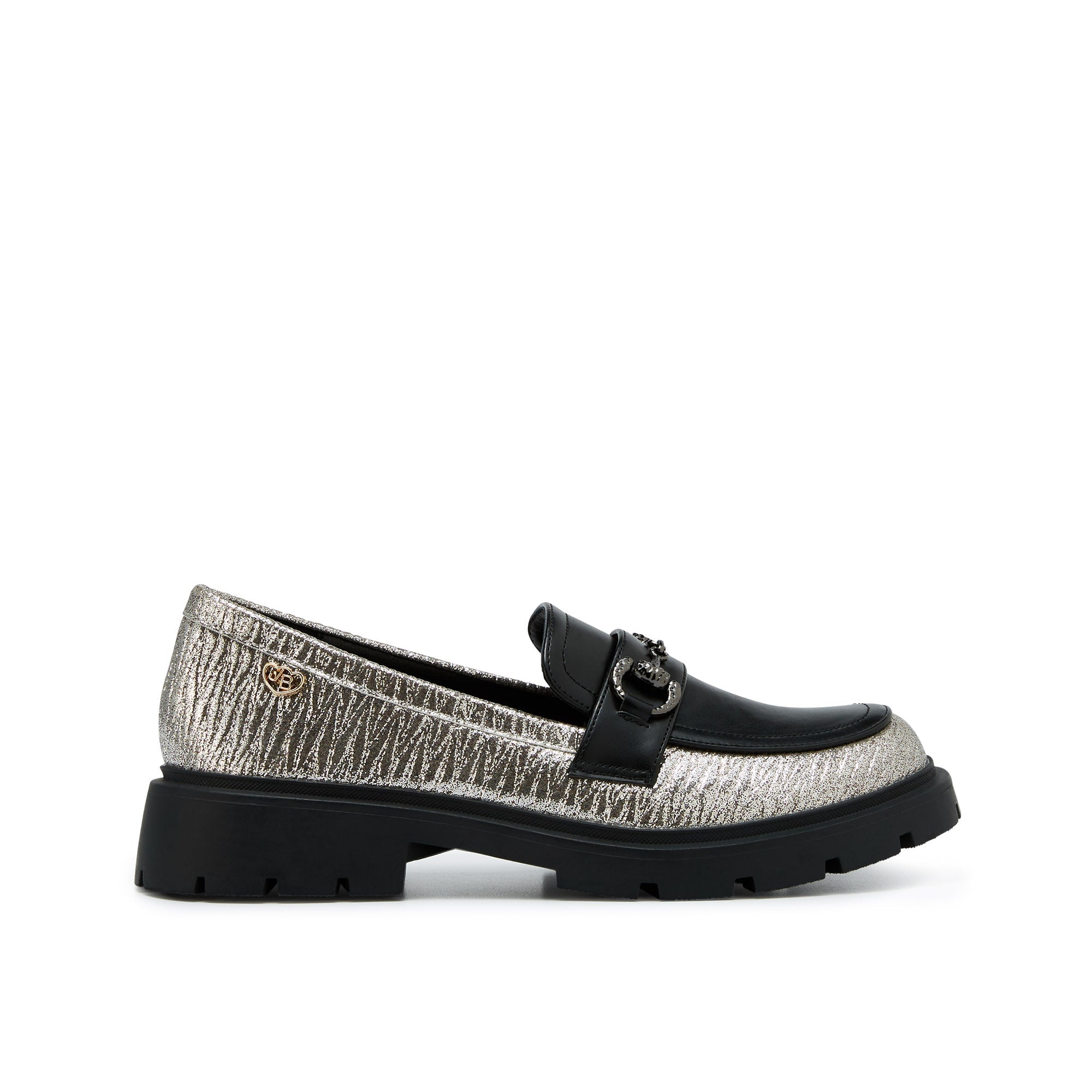 Caden Nyoni Platform Loafers Black