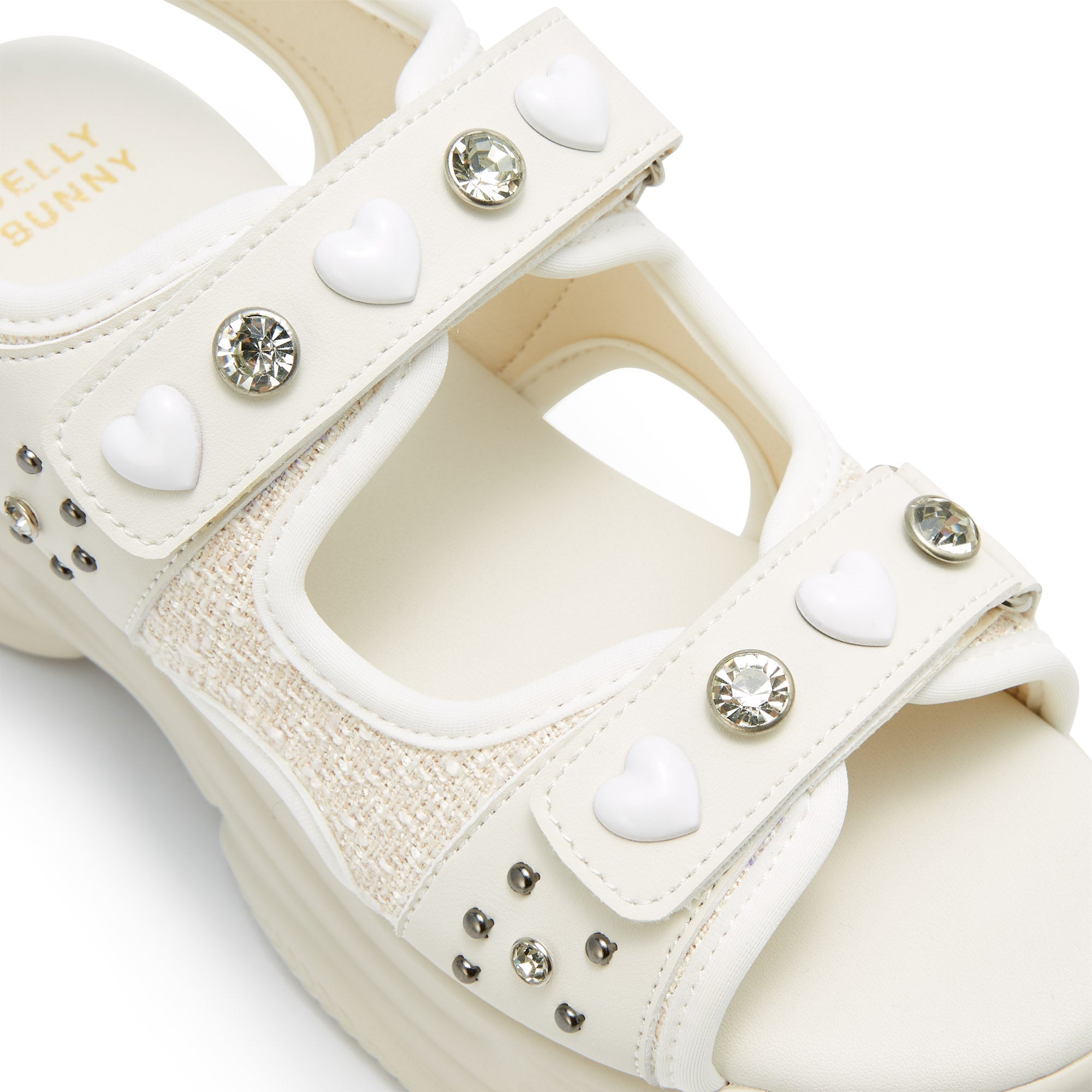 Picotee Double Heart Platform Sandals