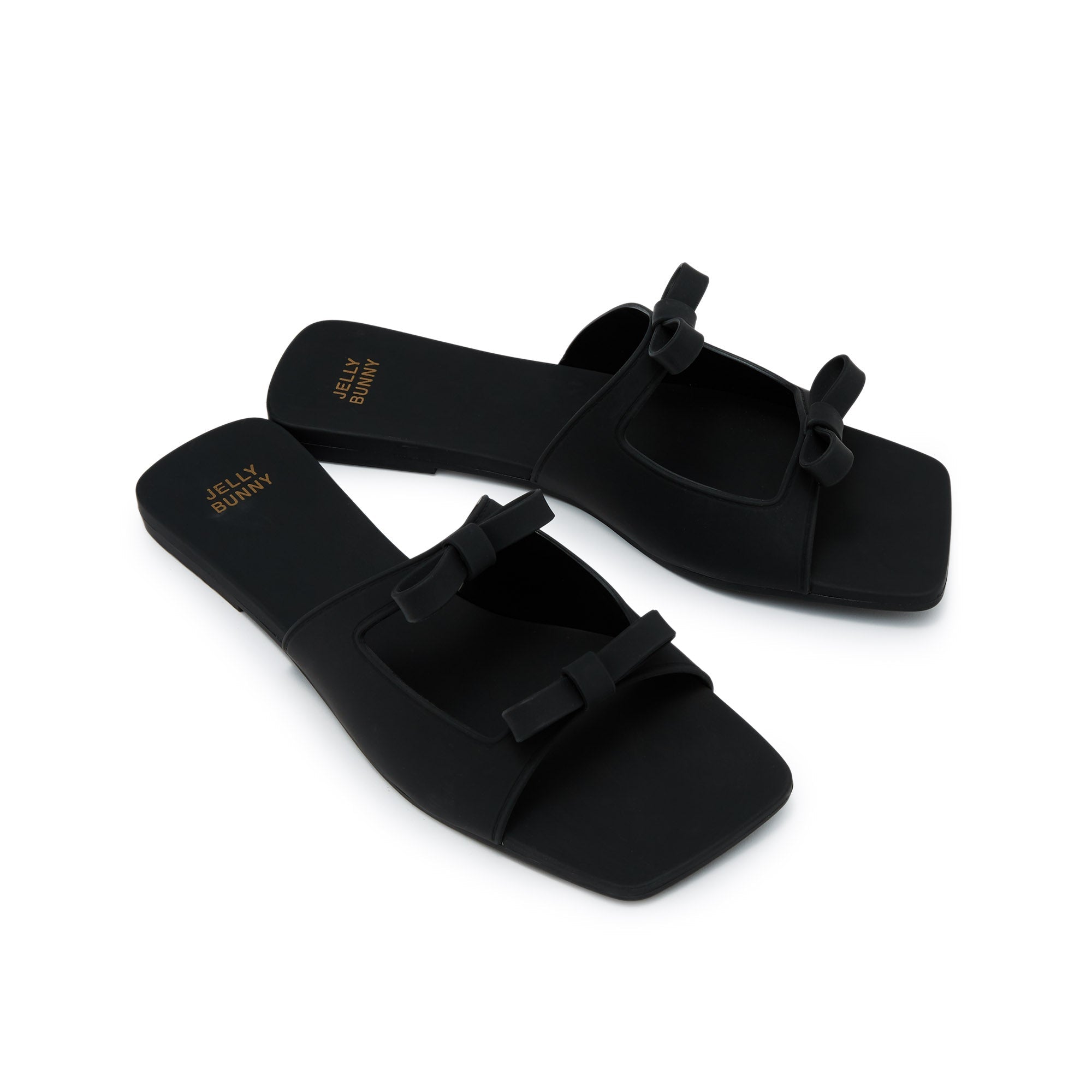 Darat Flat Sandals Black - Main Image