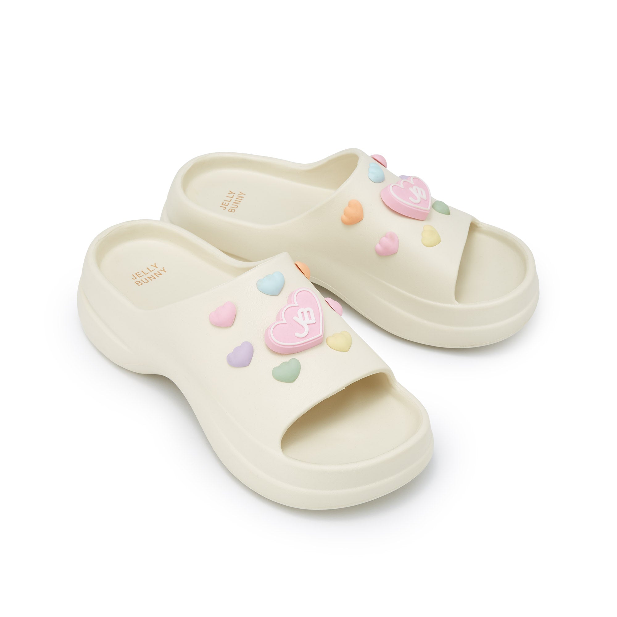 Sydney Rowyn Platform Sandals Ivory