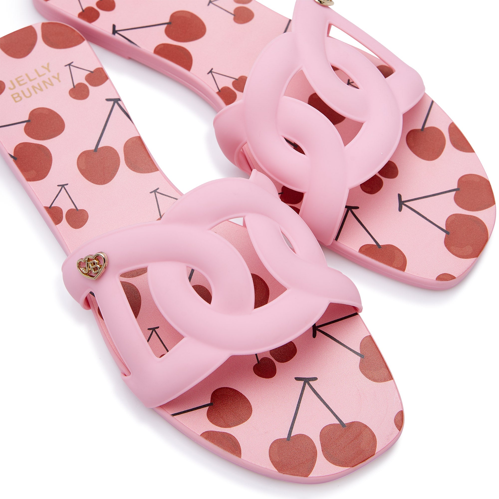 Grase Alicia Flat Sandals Pink