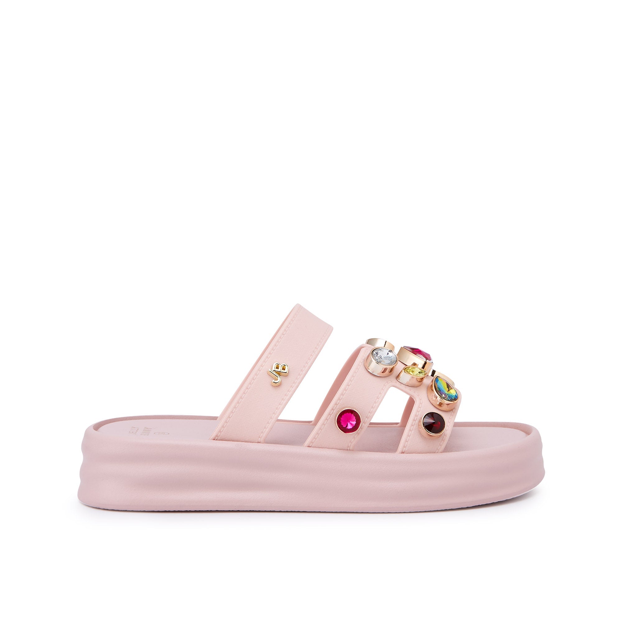 Suzana Flat Sandals Light Pink