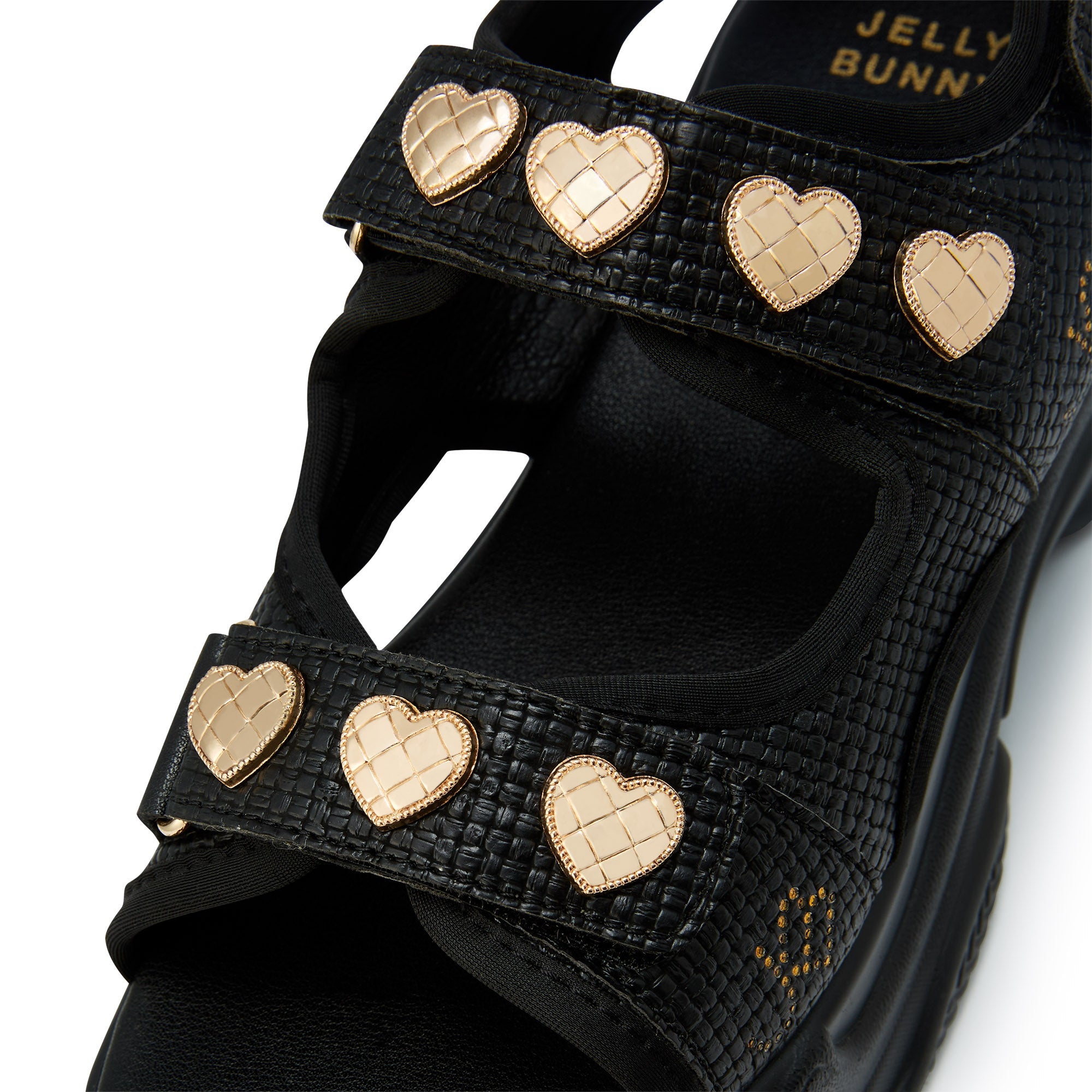 Picotee Amaris Pu Platform Sandals Black