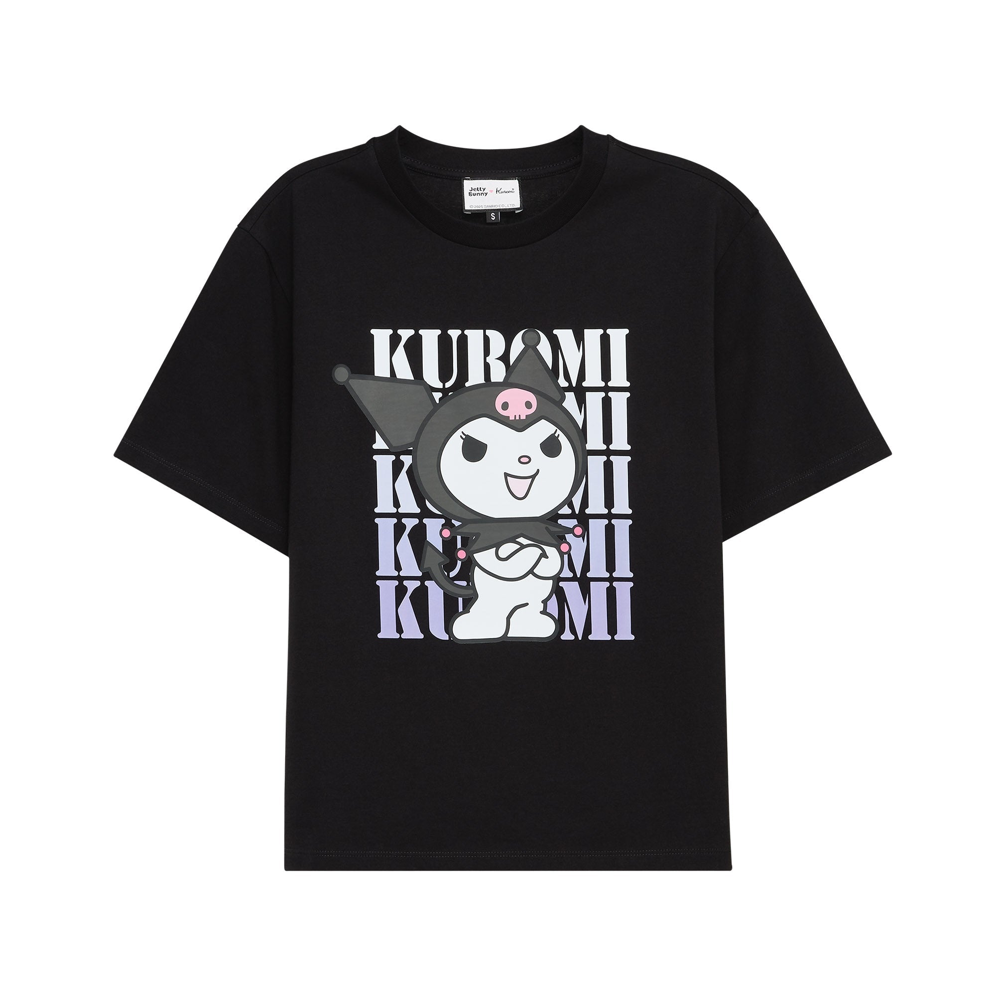 Kuromi Regular Fit T-Shirt Black
