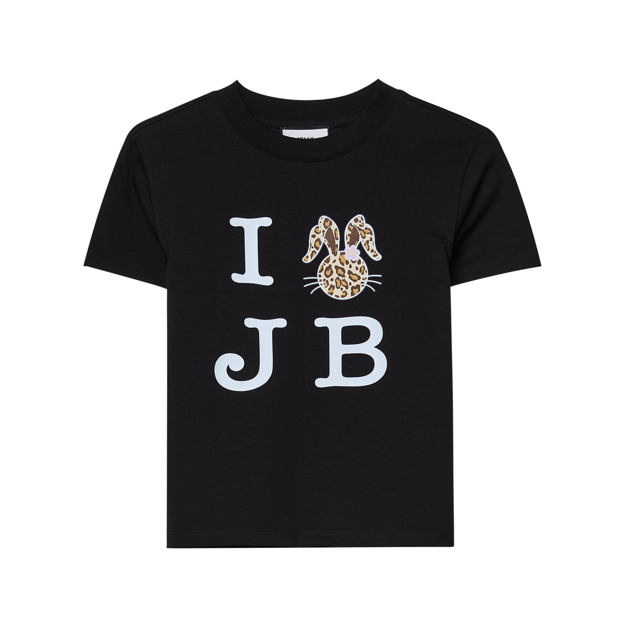 Leopard Jerme Short Sleeve T-Shirt Black