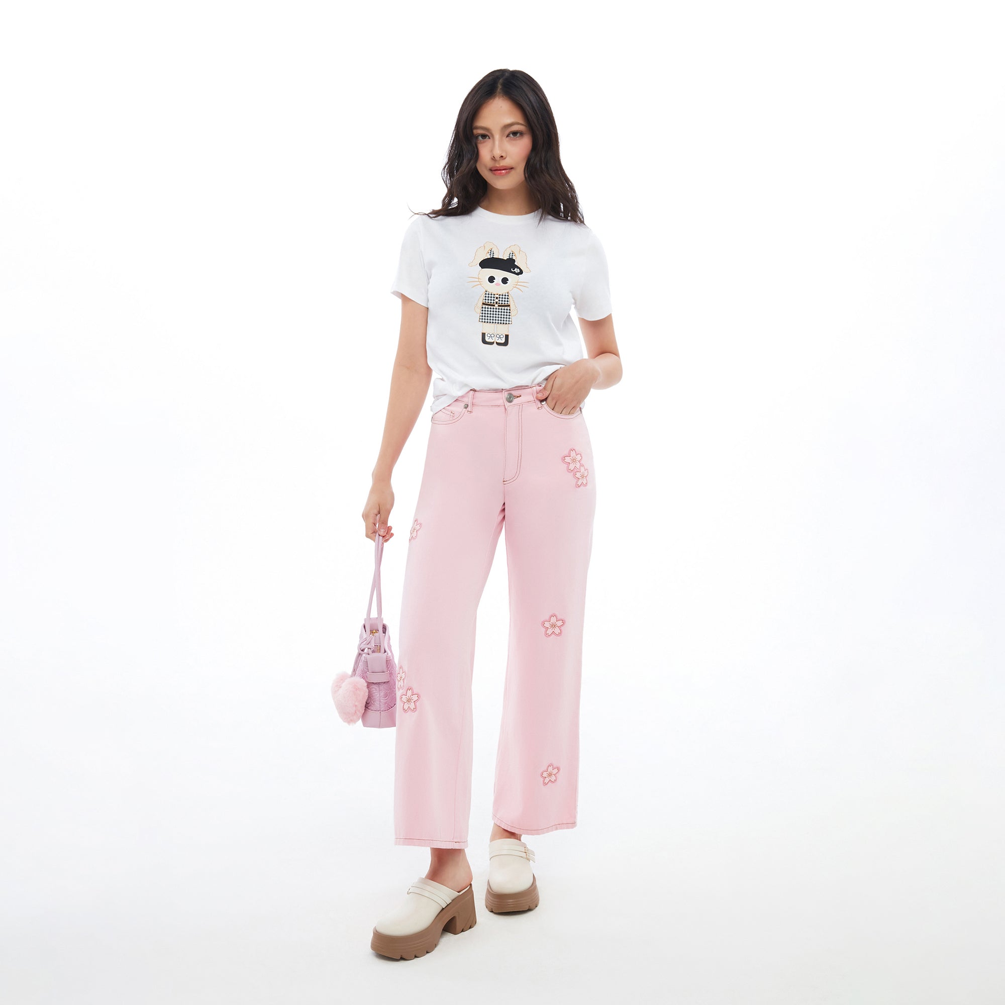 Girly Jerme T-Shirt White