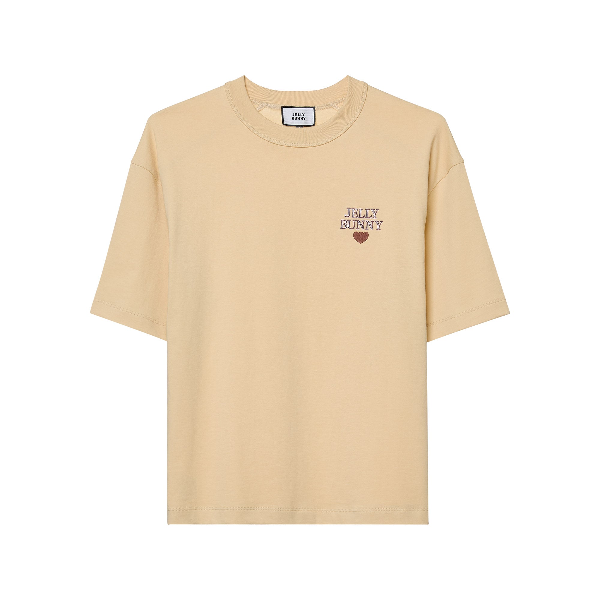Mini Logo Short Sleeve T-Shirt Beige