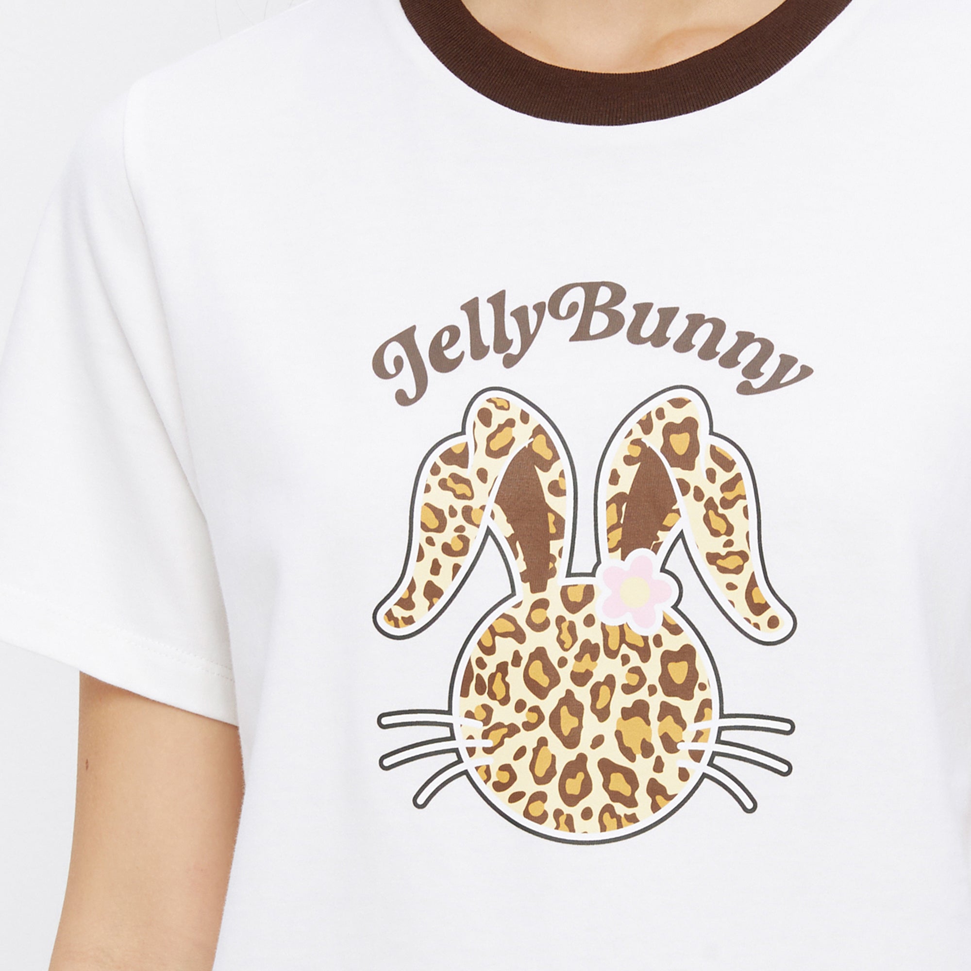 Leopard Jerme T-Shirt White