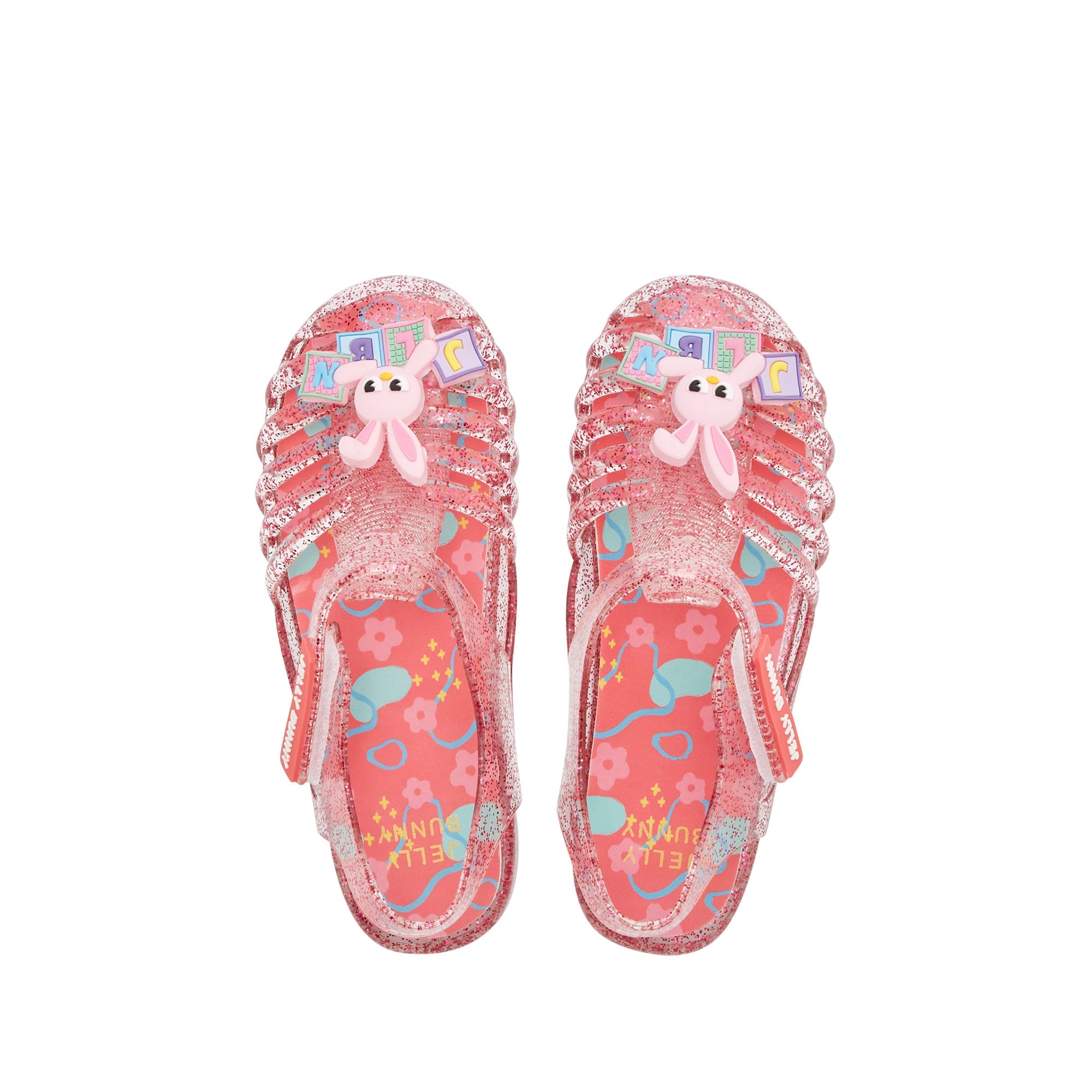Mini Unicorn Merlin Flat Sandals For Girls Red