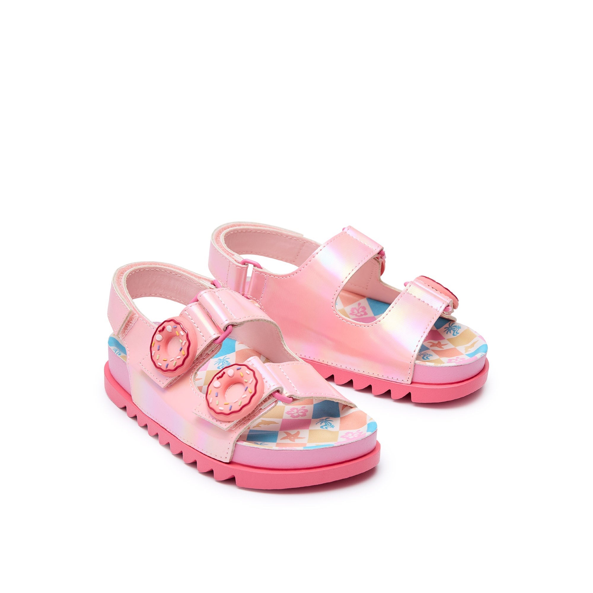 Mini Sport Robin Flatform Sandals Pink
