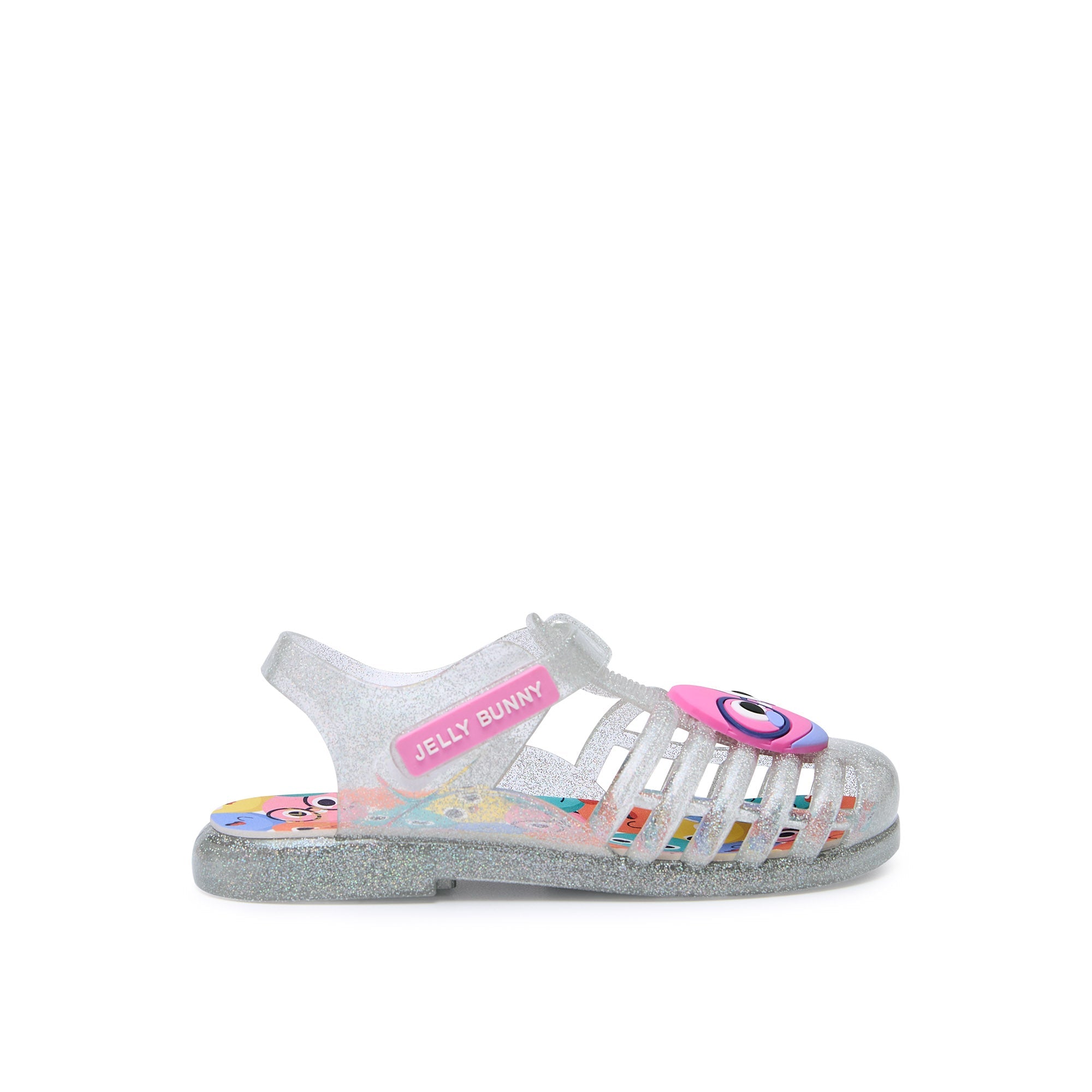 Mini Unicorn Merinaa Flat Sandals For Girls Glitter Multi 2