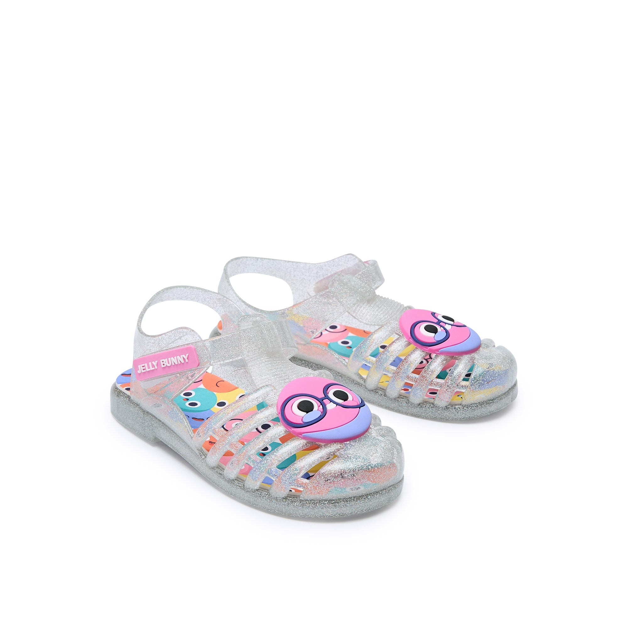 Mini Unicorn Merinaa Flat Sandals For Girls Glitter Multi 2